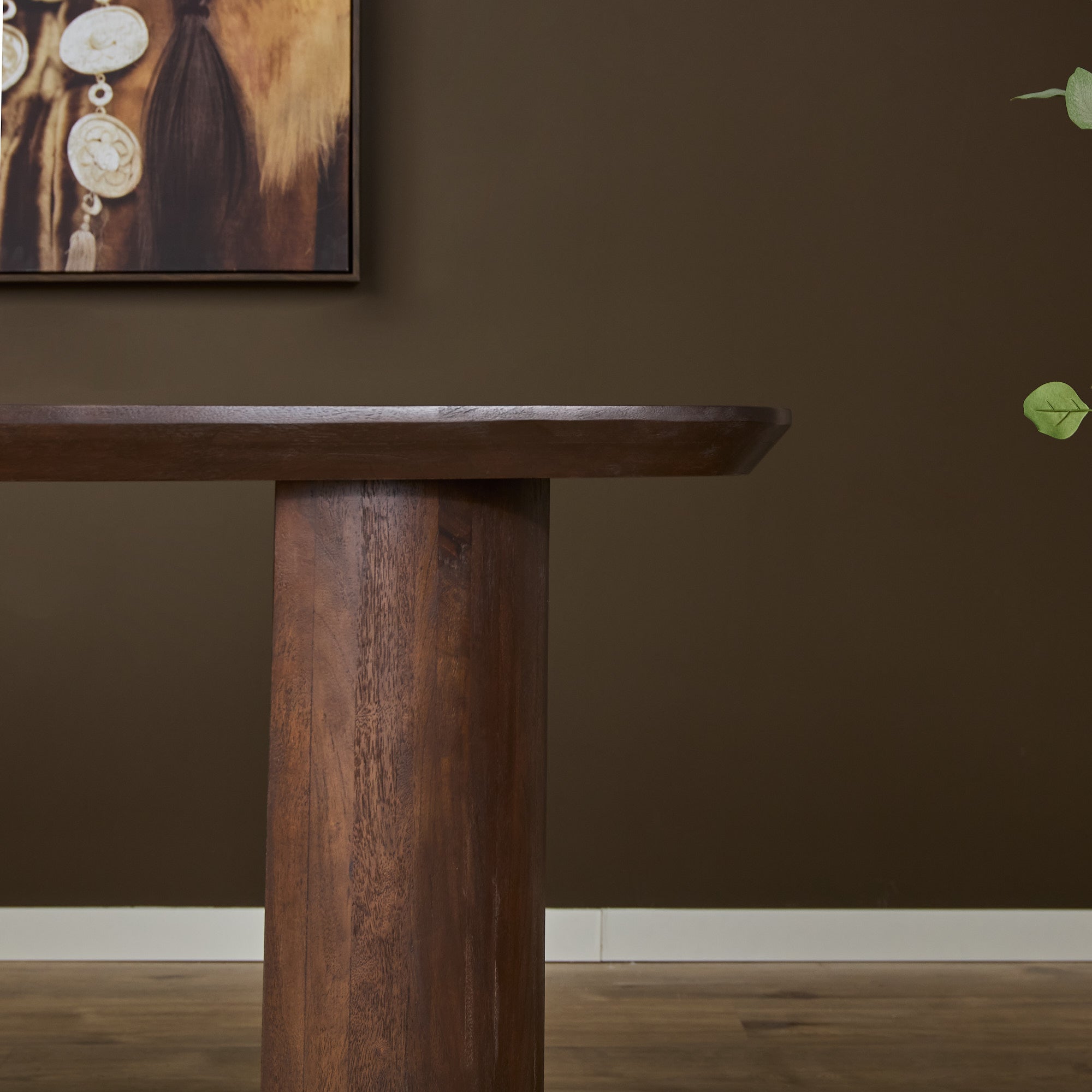Eettafel Mar�� Bruin Mangohout 300 cm