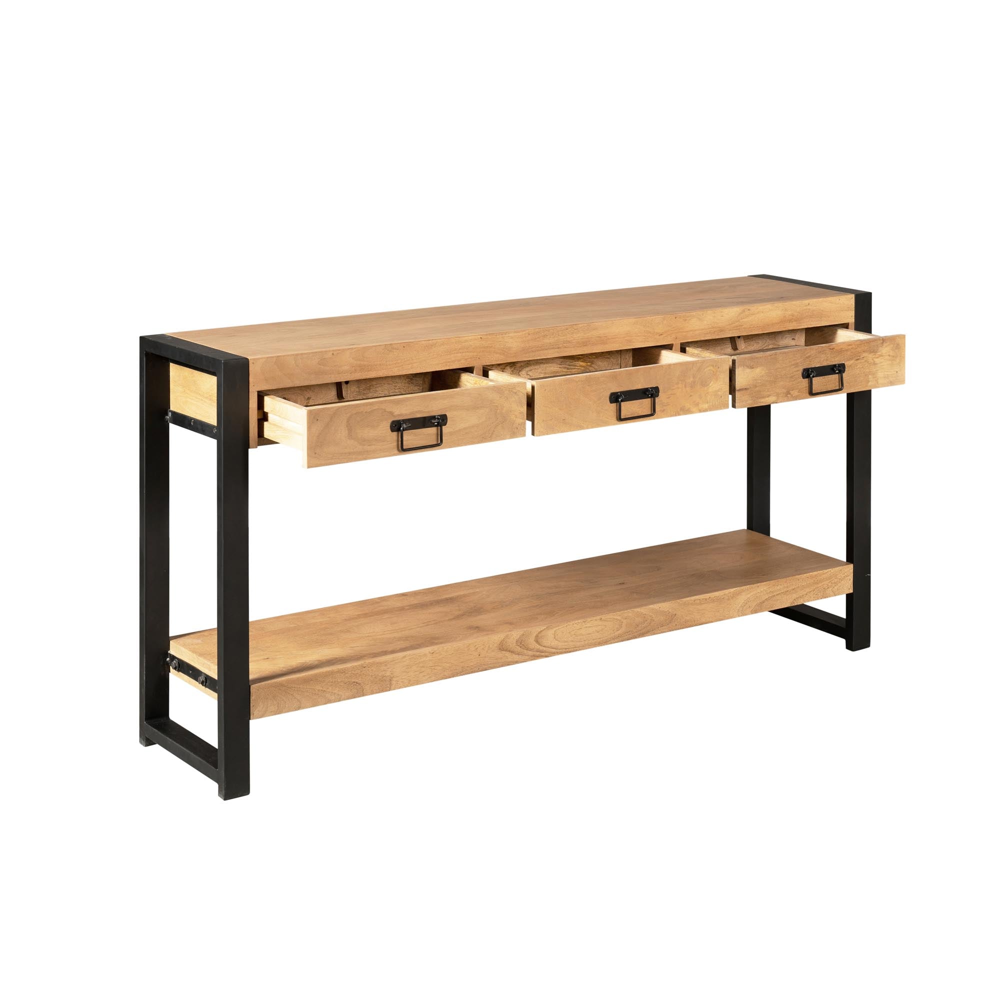 Sidetable Britt Naturel Mangohout 150 cm