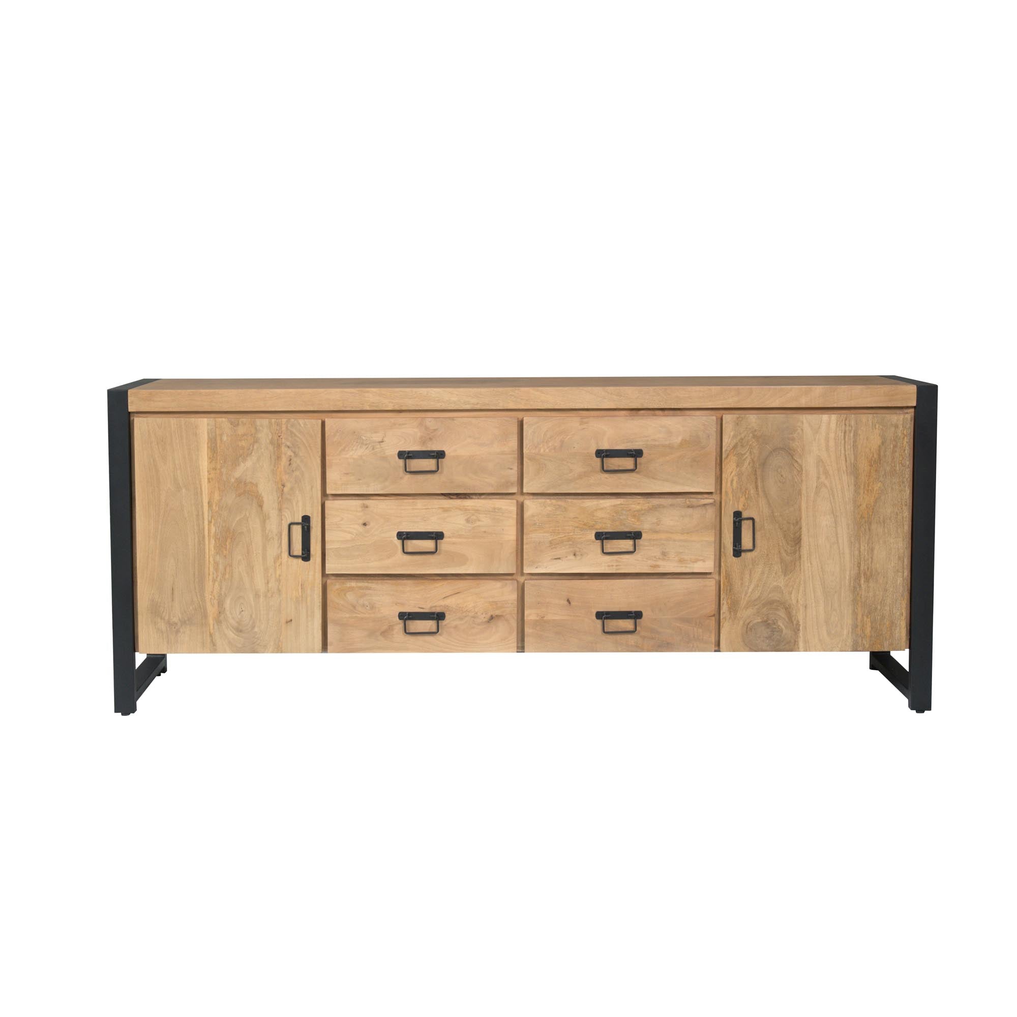 Dressoir Britt Naturel Mangohout  200 cm