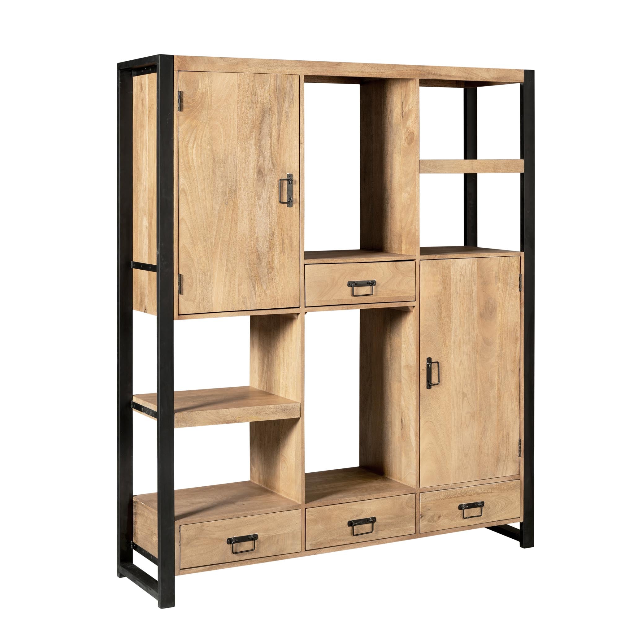 Vakkenkast Britt Naturel Mangohout  150 cm