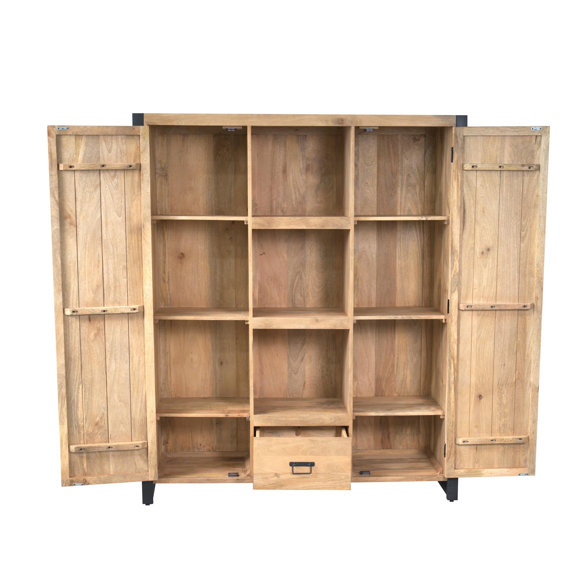 Boekenkast Britt Naturel Mangohout  150 cm
