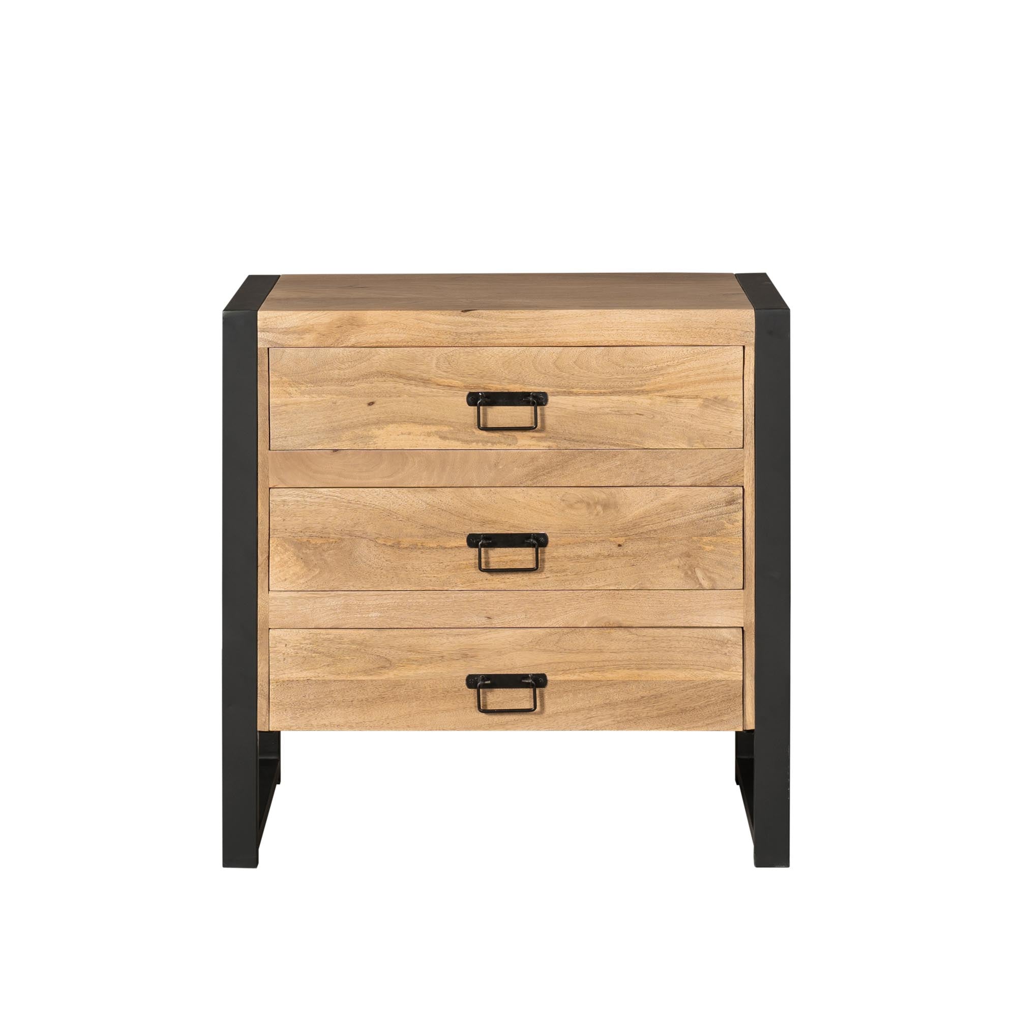 Ladenkast Britt Naturel Mangohout  80 cm