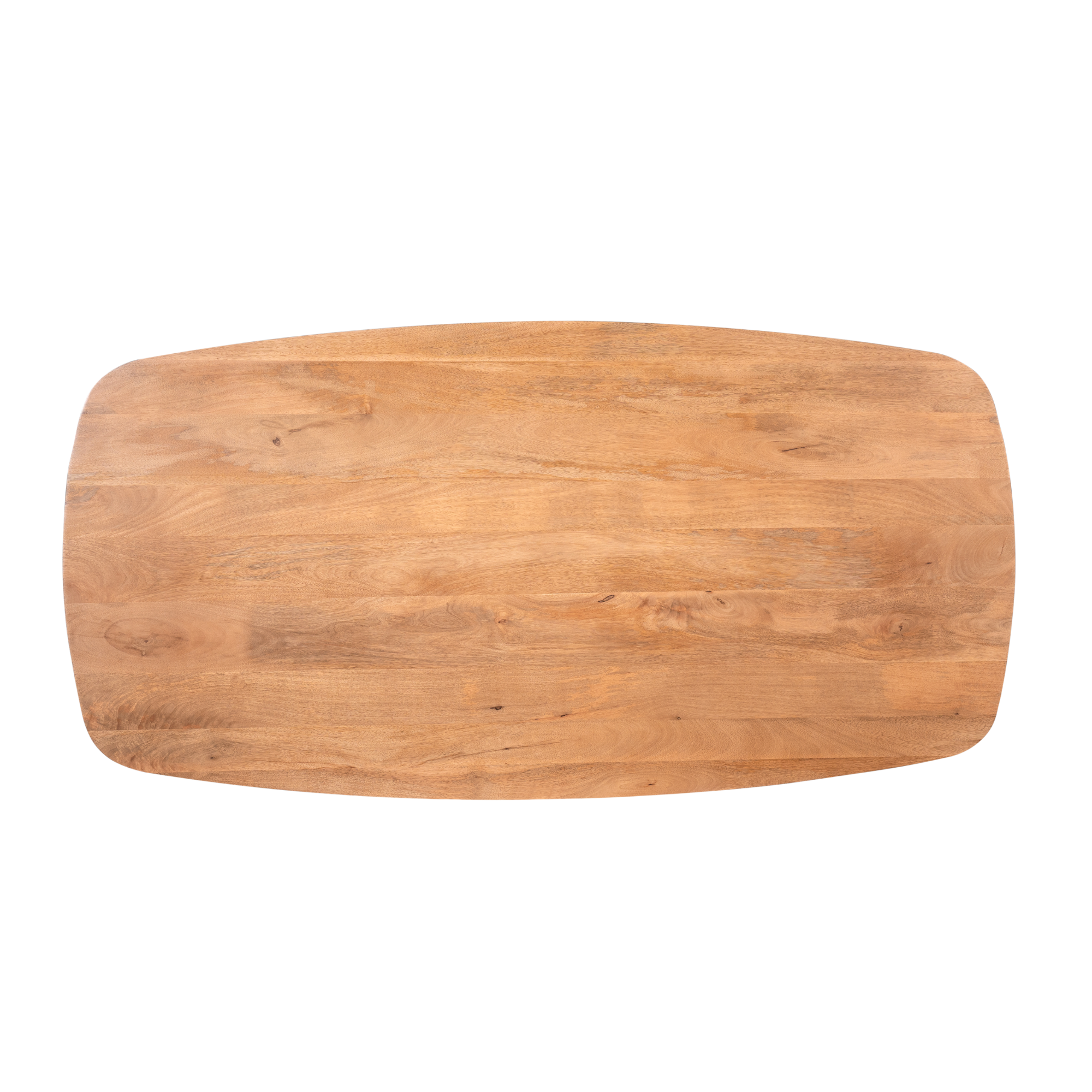Deens ovale eettafel Elegance Naturel Mangohout 200 cm