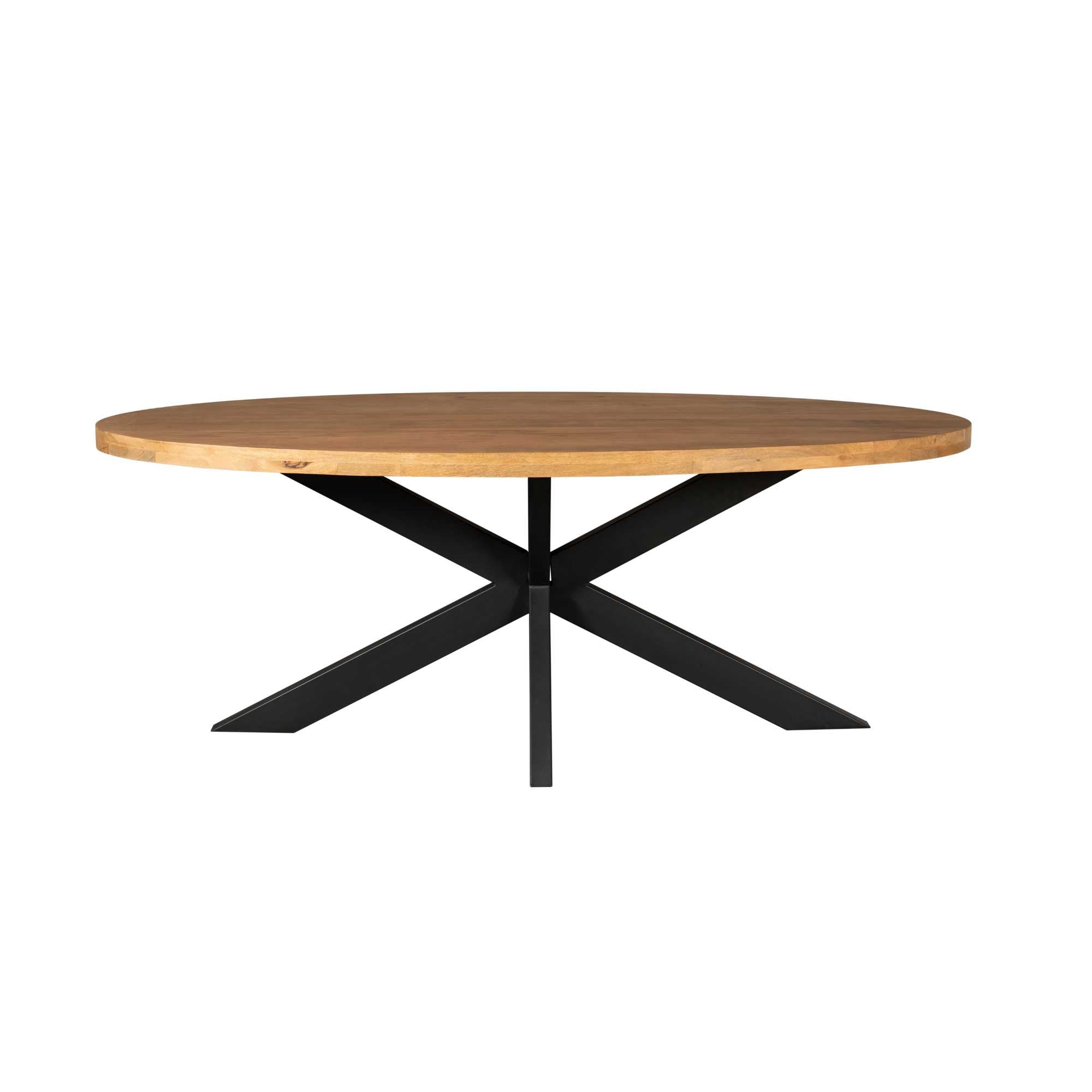 Ovale eettafel Denver Mangohout 210 cm - foto 2