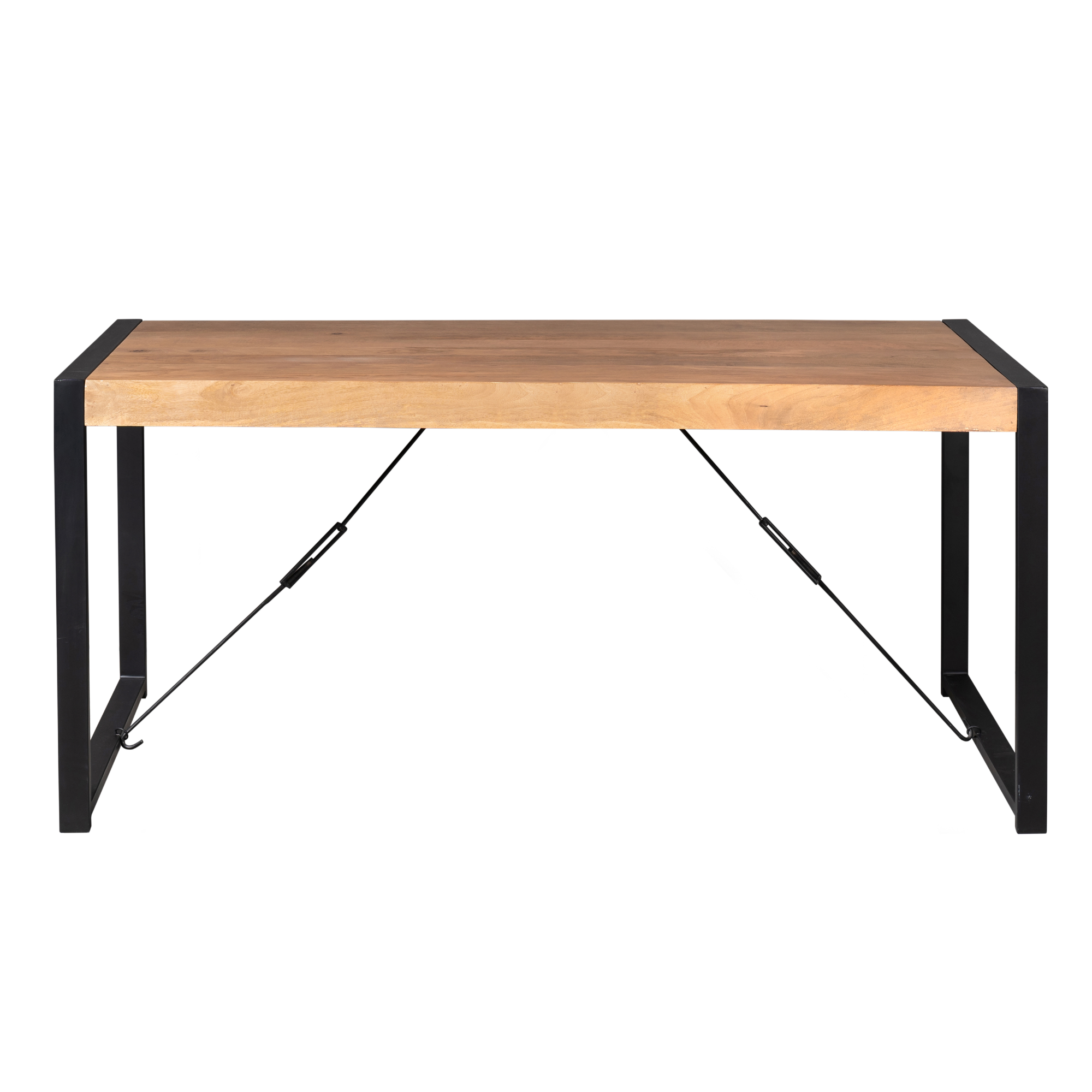 Rechthoekige eettafel Boaz Naturel Mangohout 180 cm
