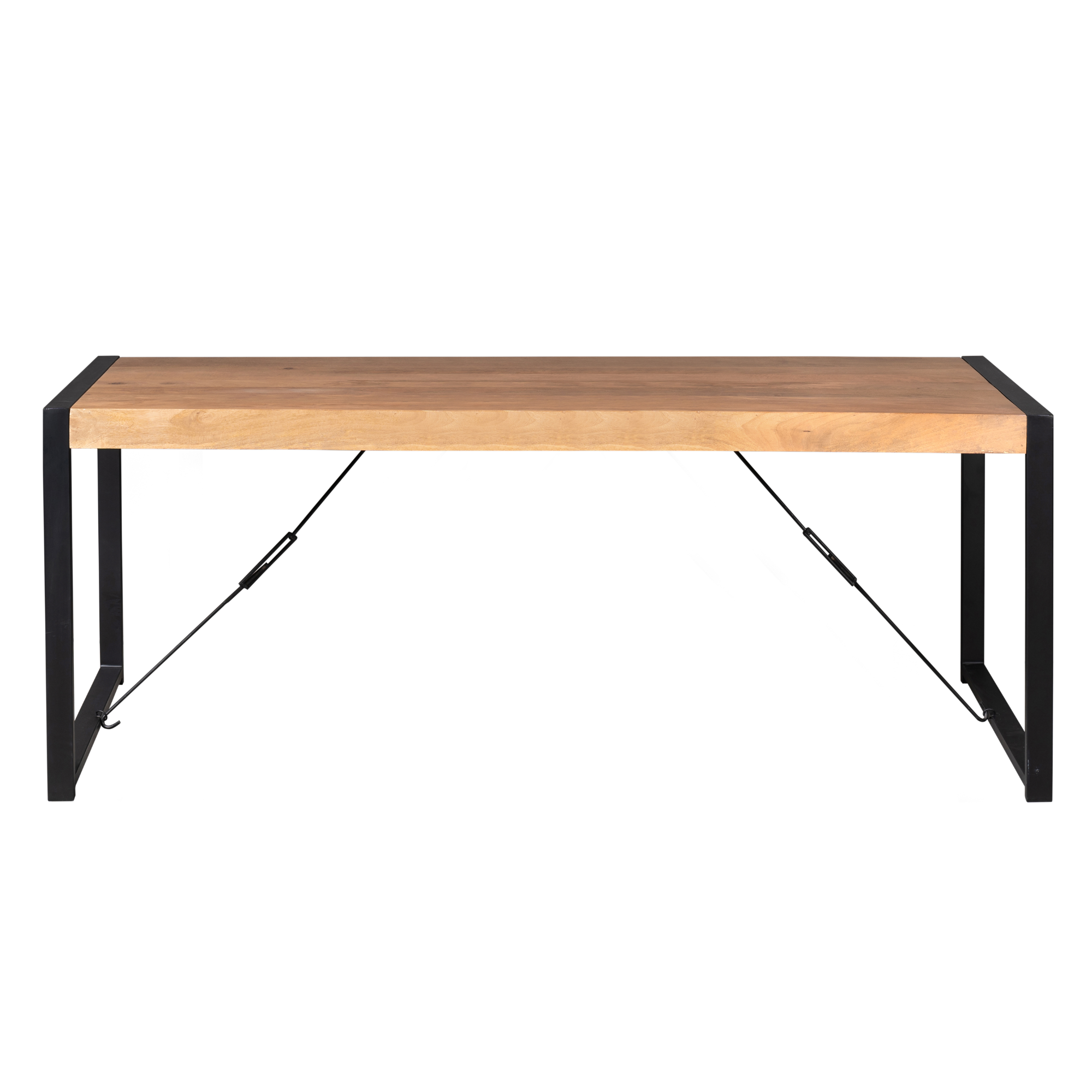Rechthoekige eettafel Boaz Naturel Mangohout 200 cm