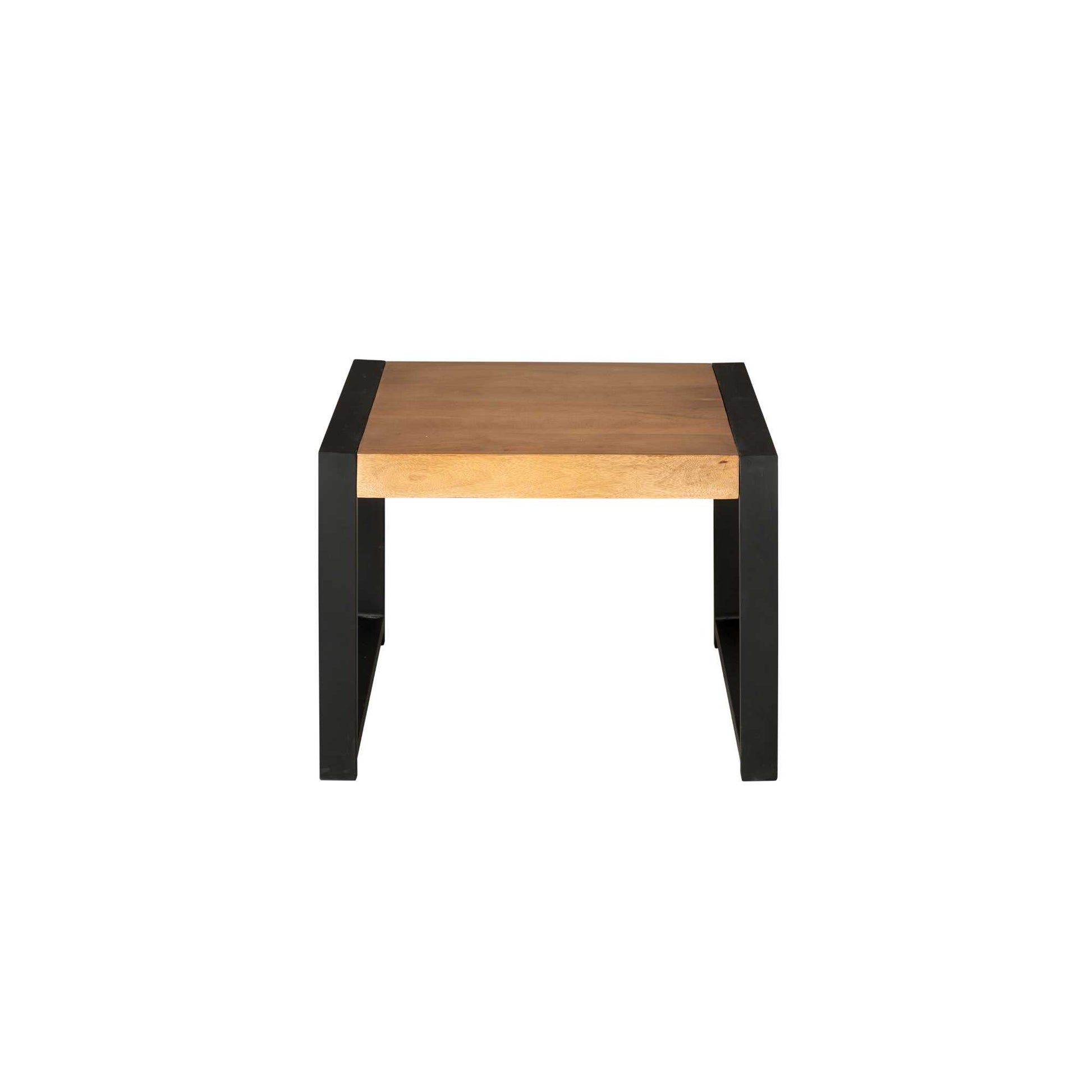 Bijzettafel Boaz Naturel Mangohout 60 cm