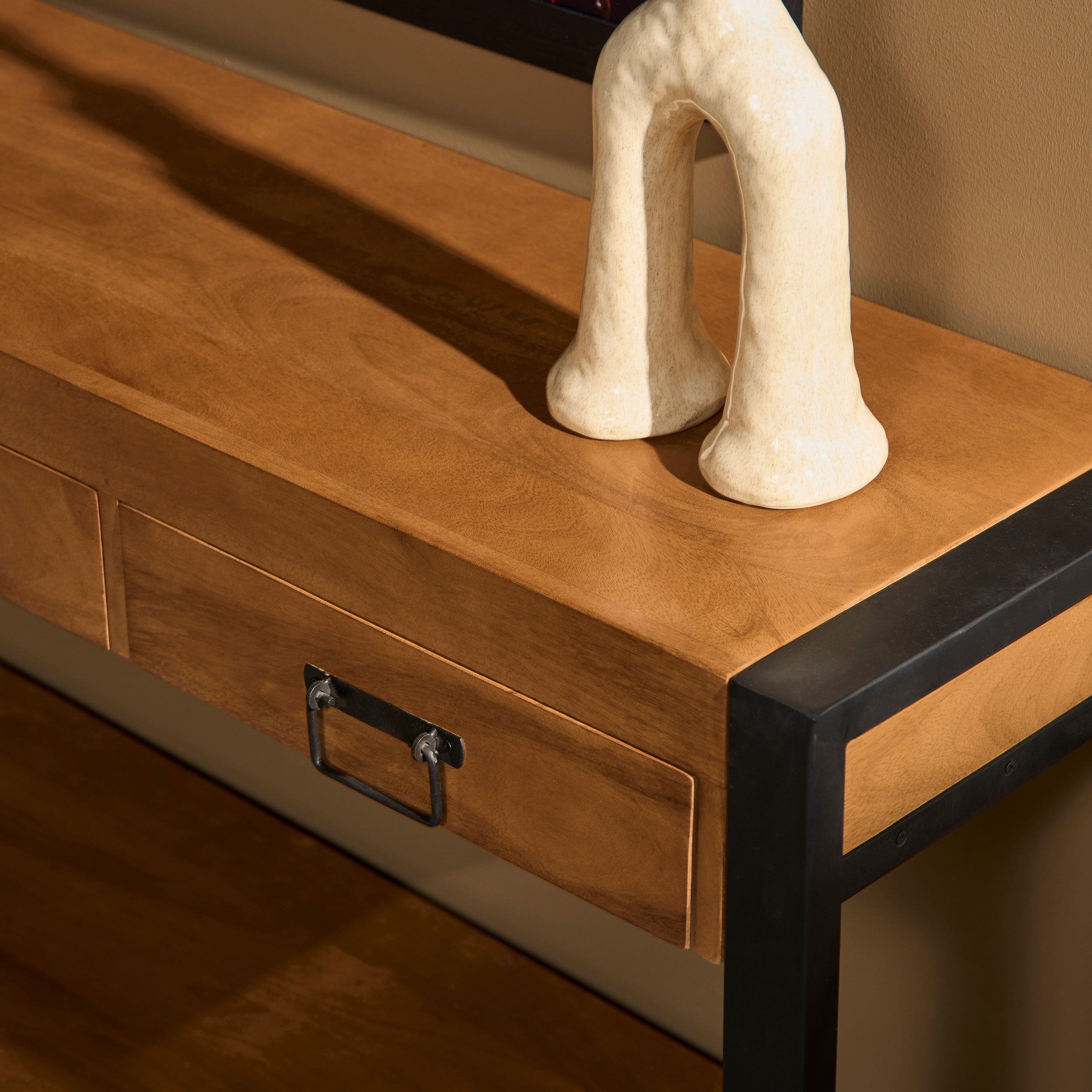 Sidetable Boaz Naturel Mangohout 150 cm