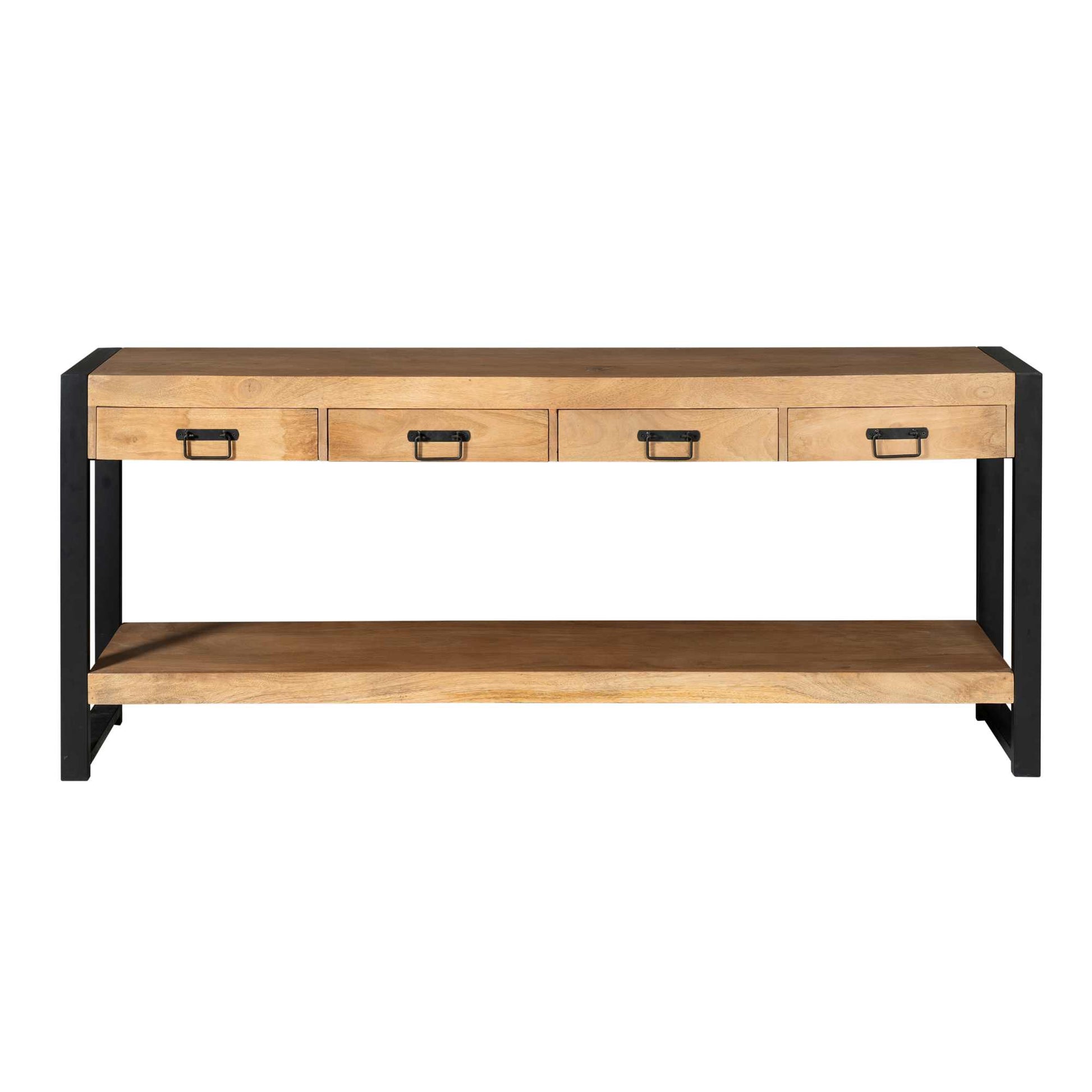 Sidetable Boaz Naturel Mangohout 180 cm