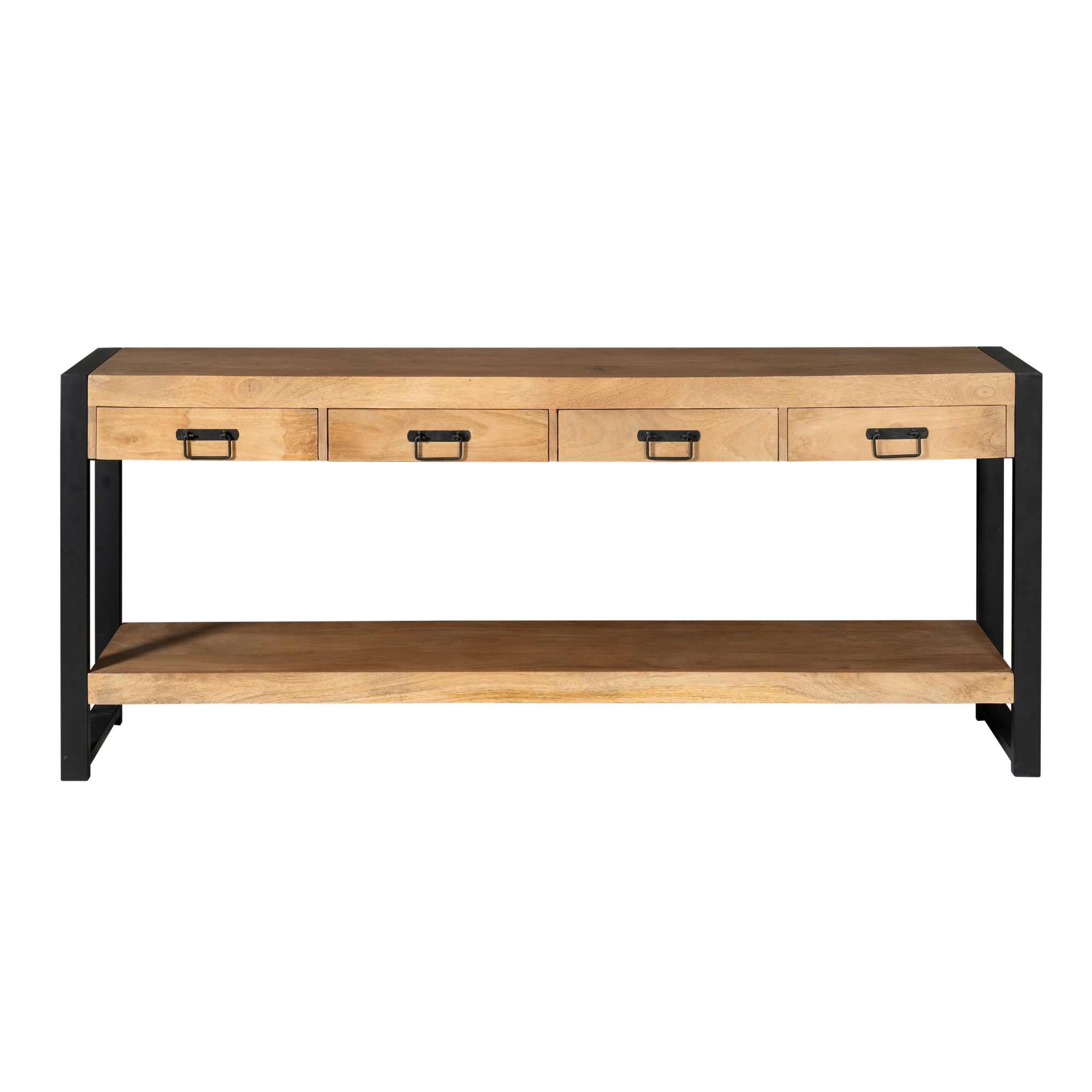 Sidetable Boaz Naturel Mangohout 180 cm
