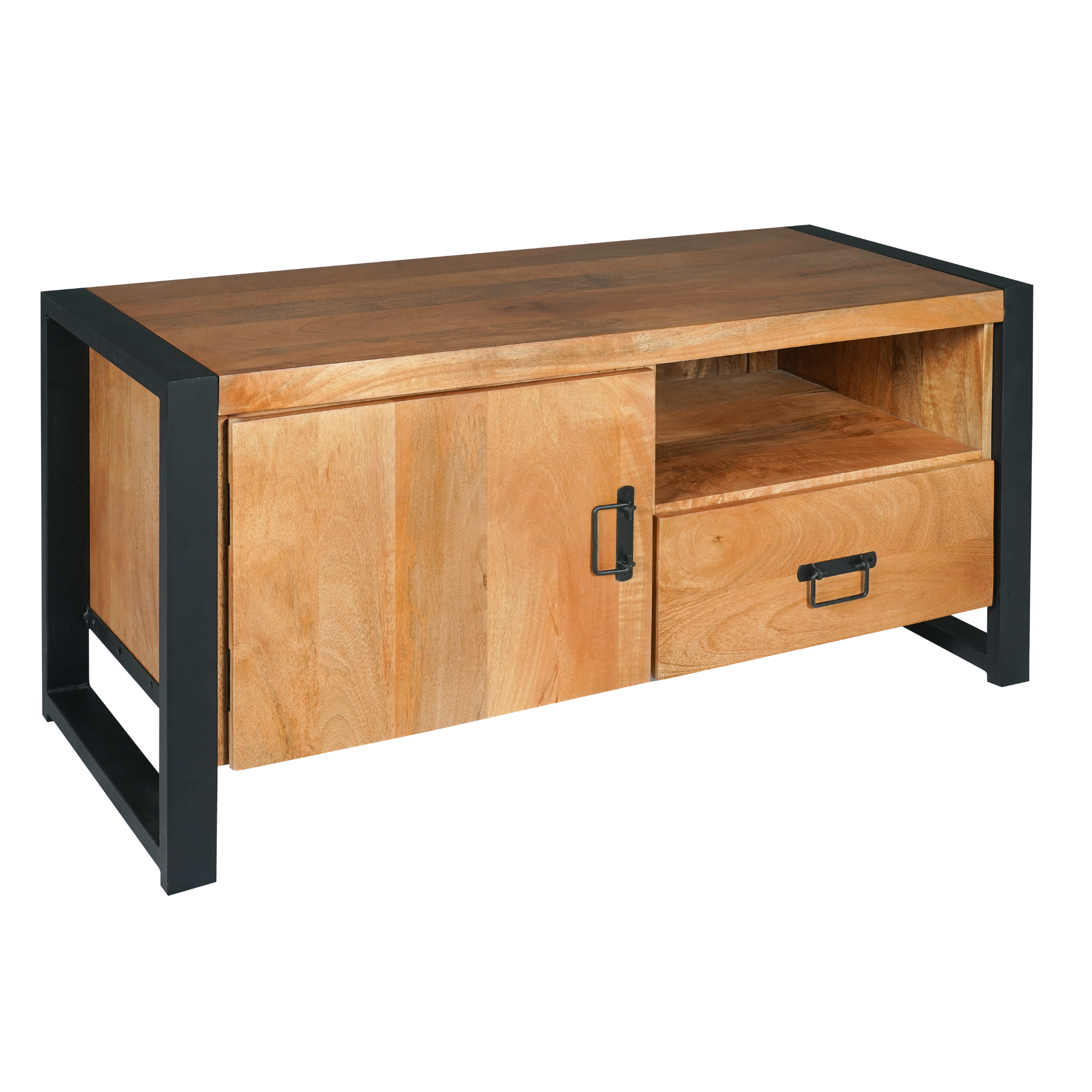 Tv meubel Boaz | 110 cm | met deur en open vak - foto 5