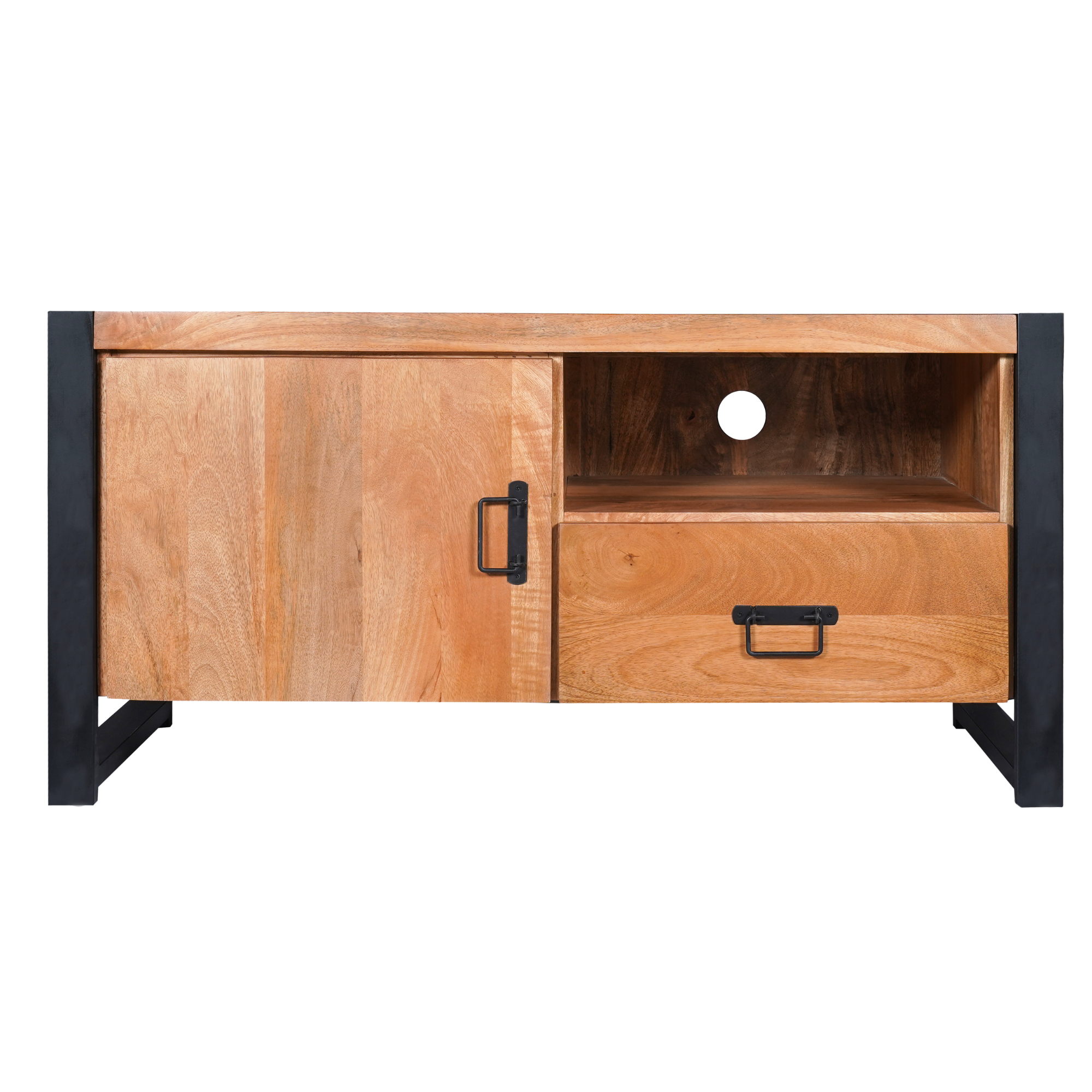 Tv meubel Boaz | 110 cm | met deur en open vak - foto 8