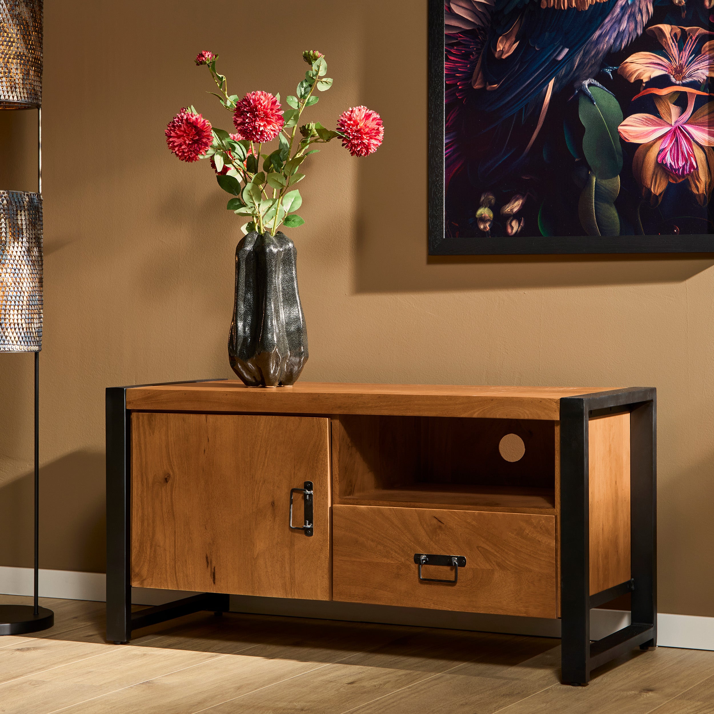 Tv meubel Kira met lade en deur | 110 cm