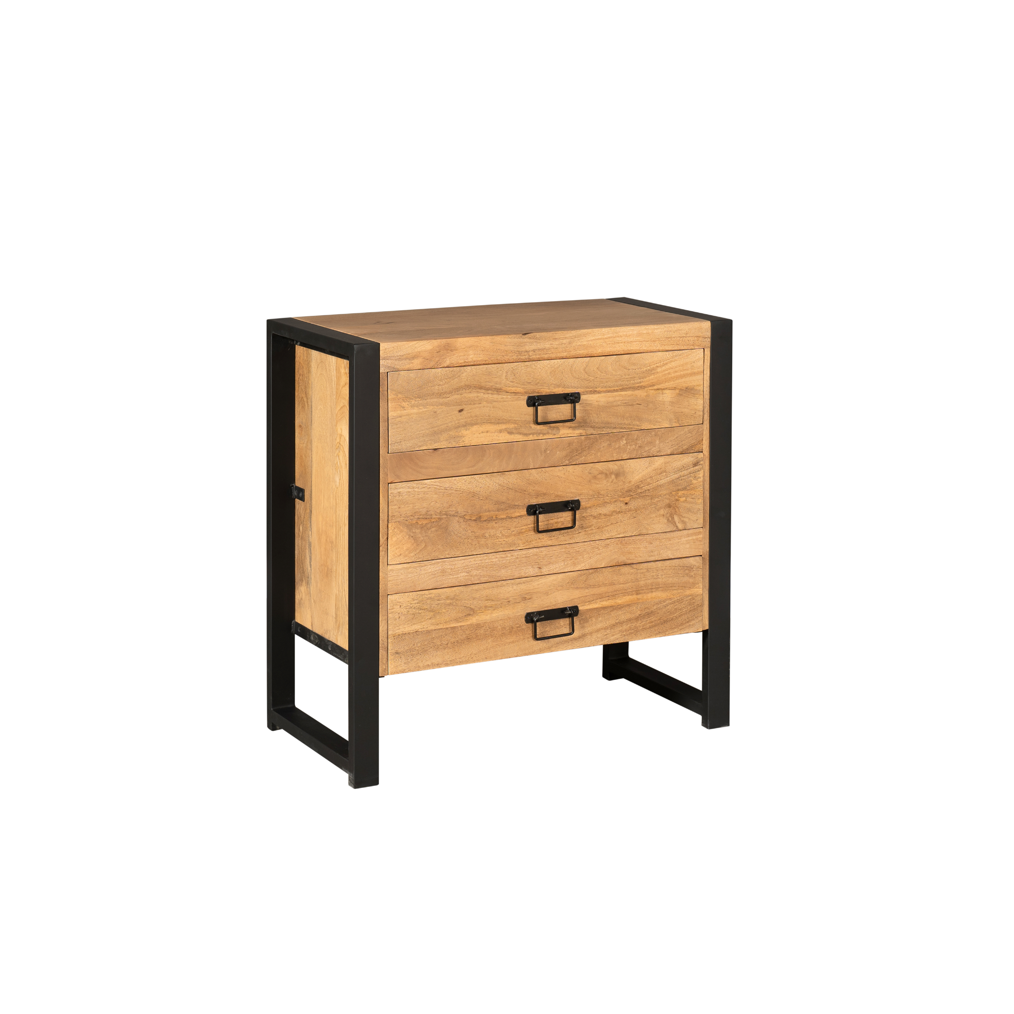 Ladekast Boaz  Naturel Mangohout