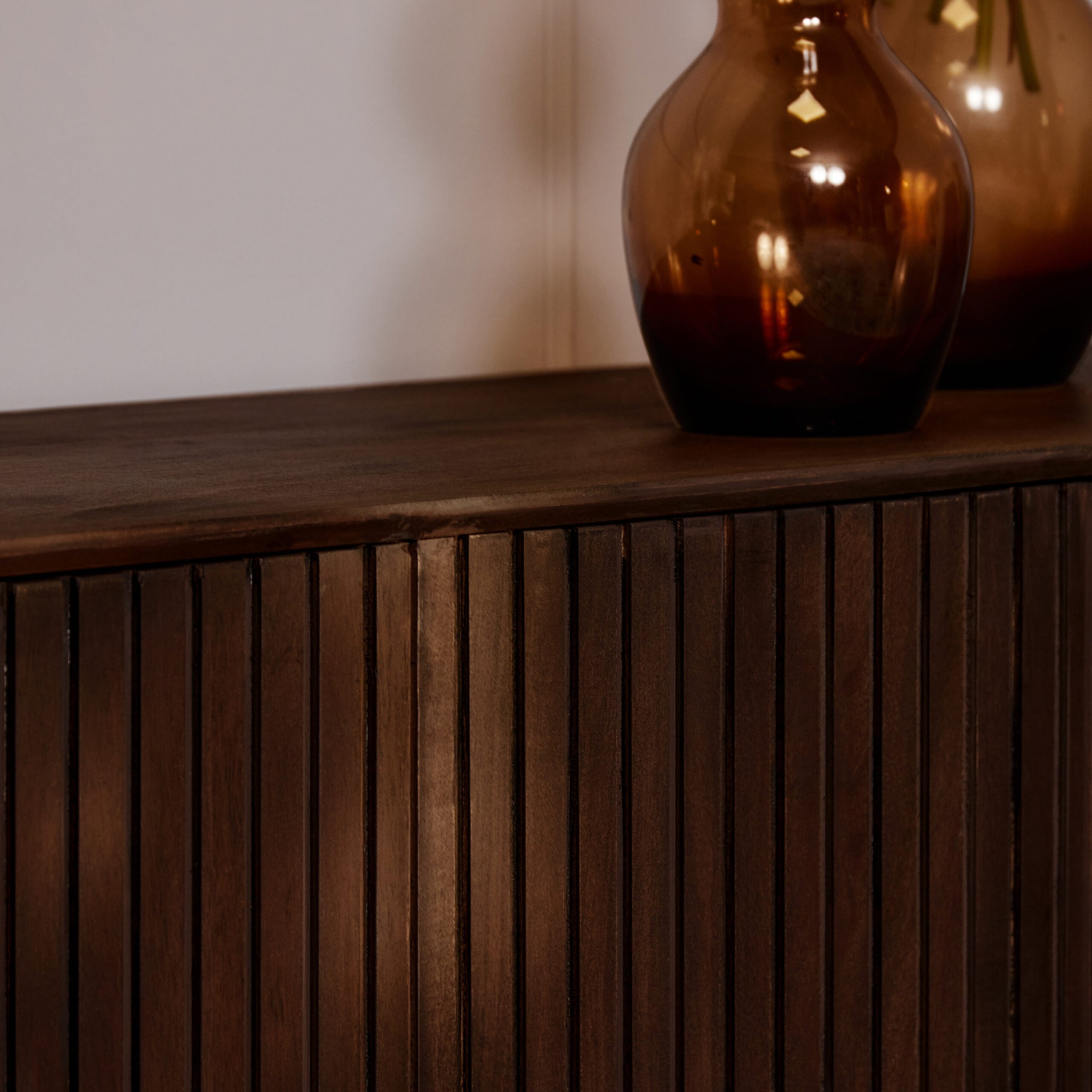 Tv meubel Madison Bruin Mangohout 210 cm