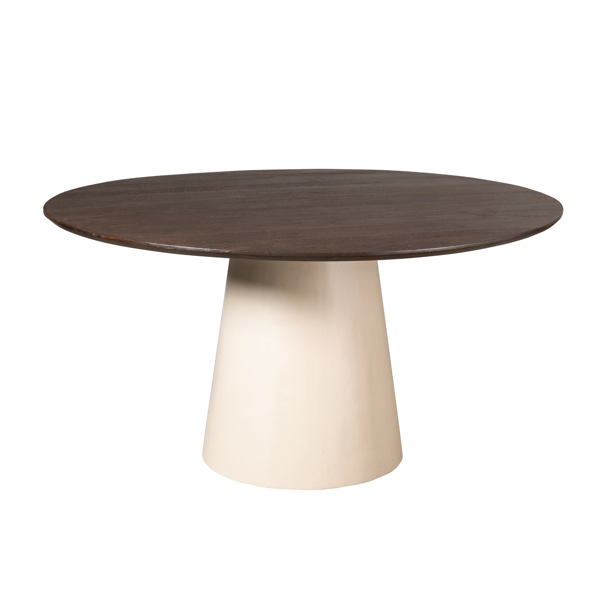 Ronde eettafel Madison Bruin Mangohout 130 cm