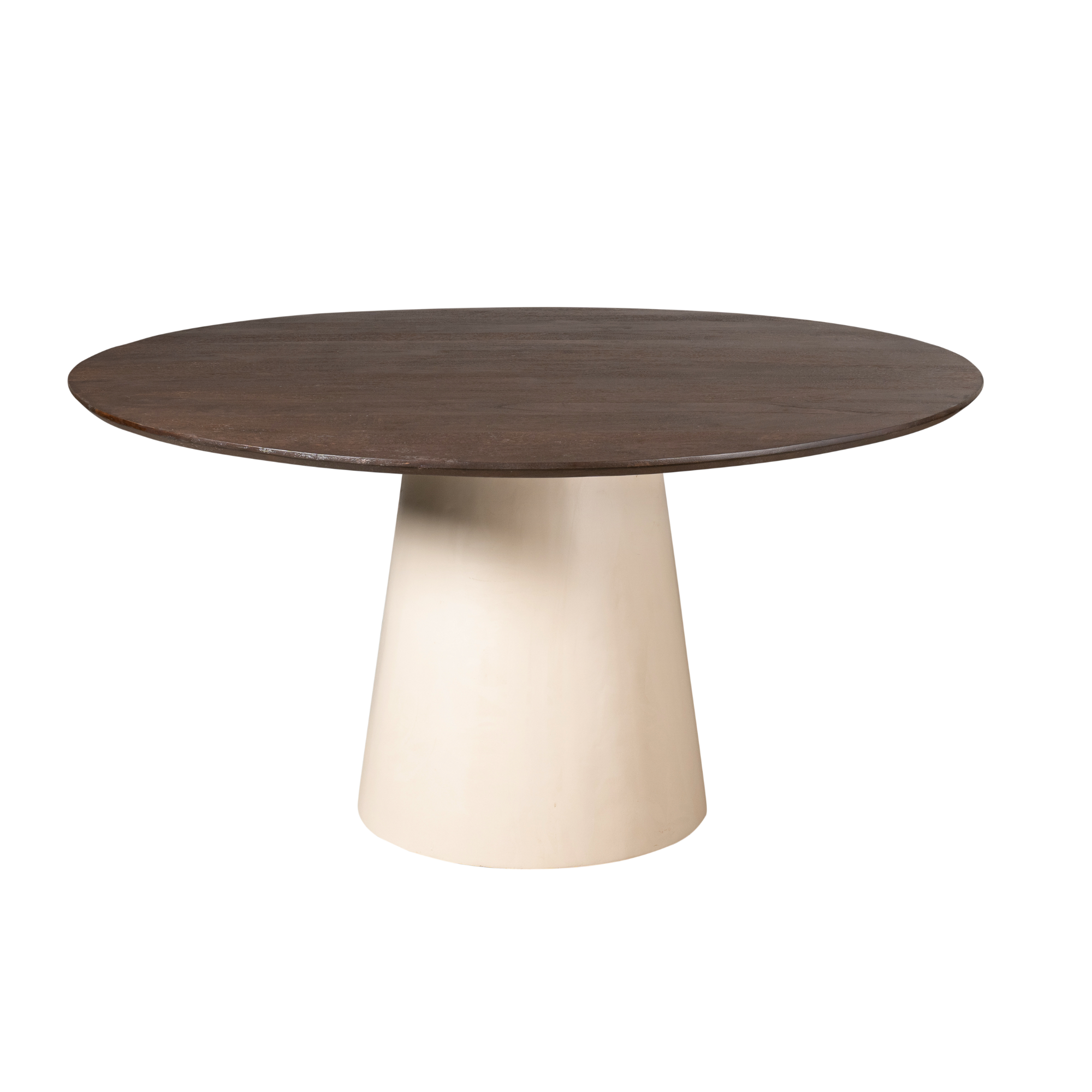 Ronde eettafel Madison Bruin Mangohout 150 cm