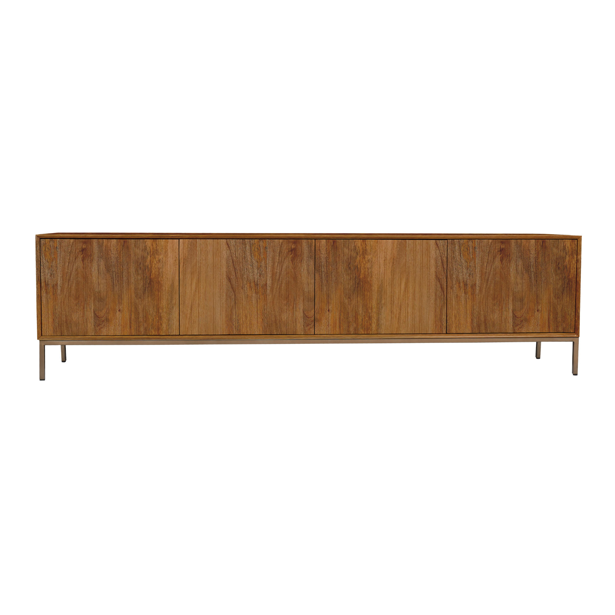 Tv meubel Madison Naturel Mangohout 165 cm
