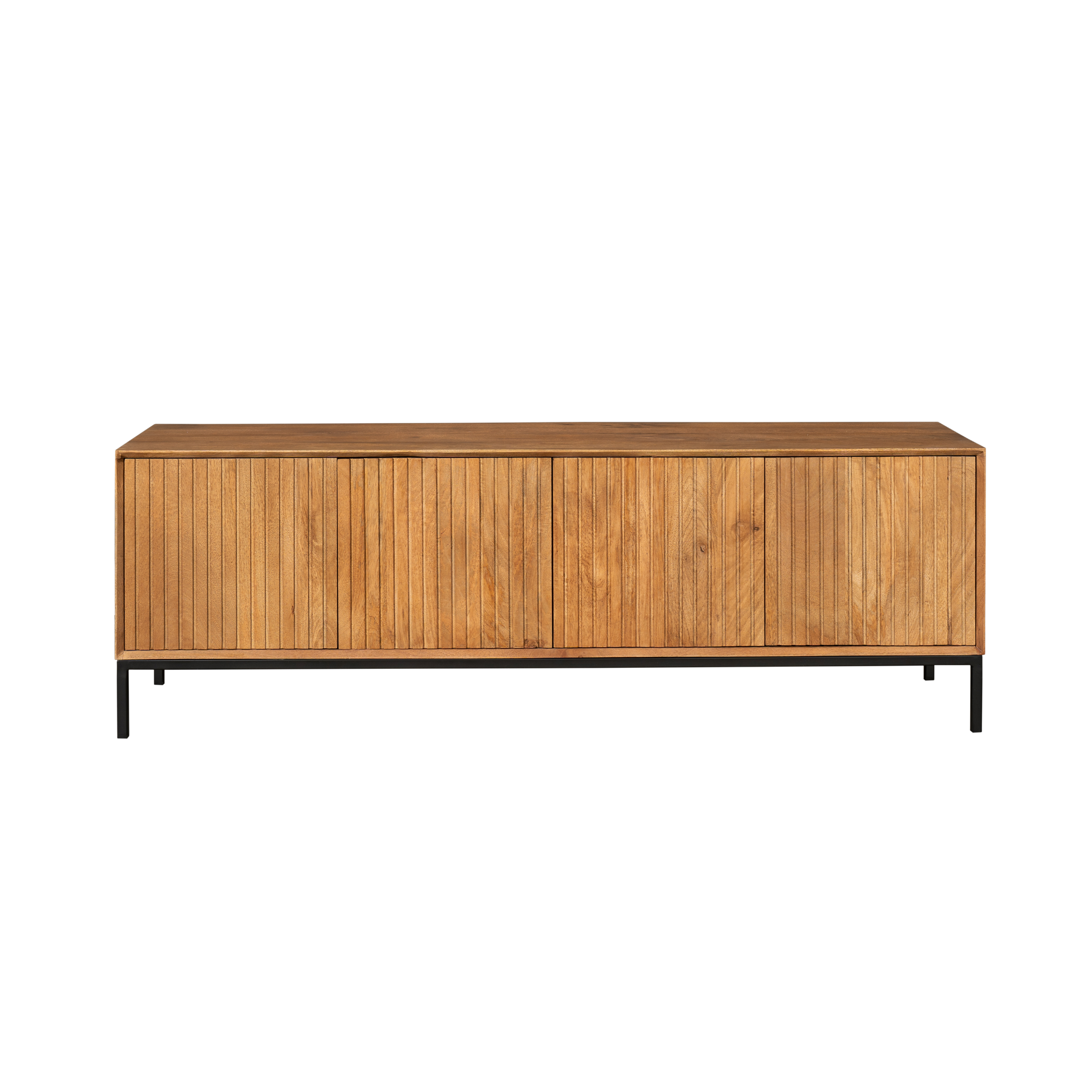 Tv meubel Madison Naturel Mangohout 165 cm