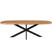 Deens ovale eettafel Madison Naturel Mangohout 280 cm