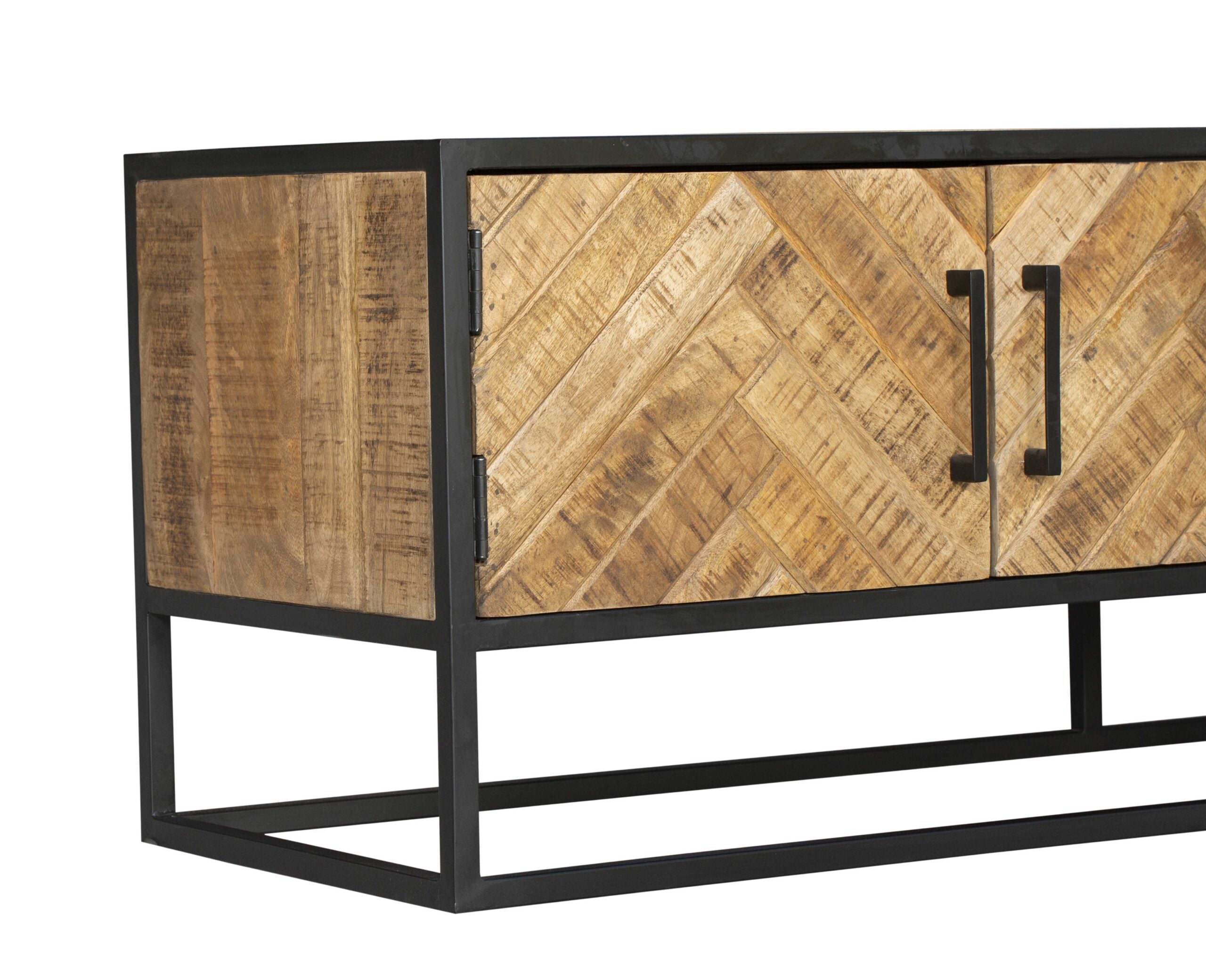Tv meubel Arlington Naturel Mangohout 240 cm - foto 8