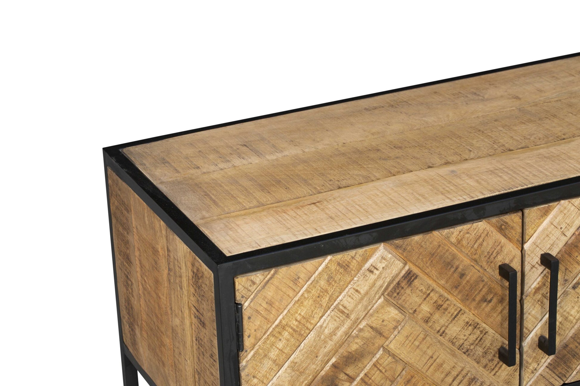 Tv meubel Arlington Naturel Mangohout 240 cm - foto 9