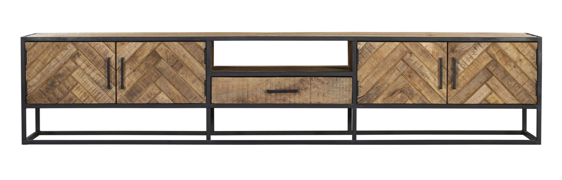 Tv meubel Arlington Naturel Mangohout 240 cm - foto 6