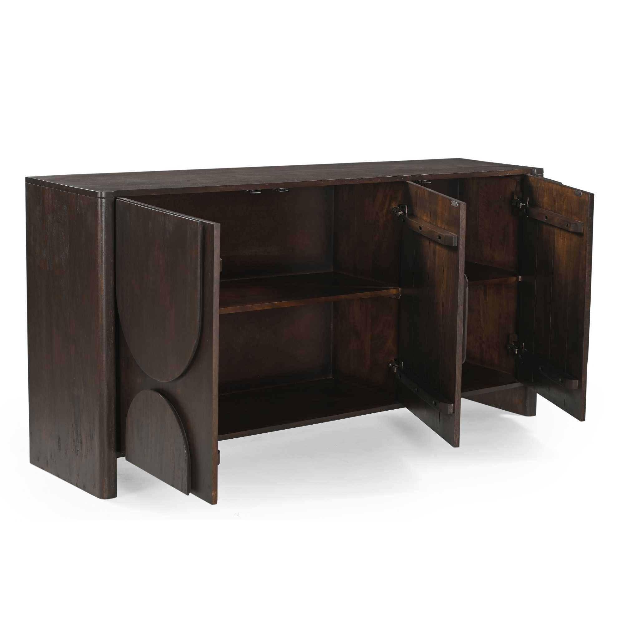 Dressoir Zana Bruin 160 cm