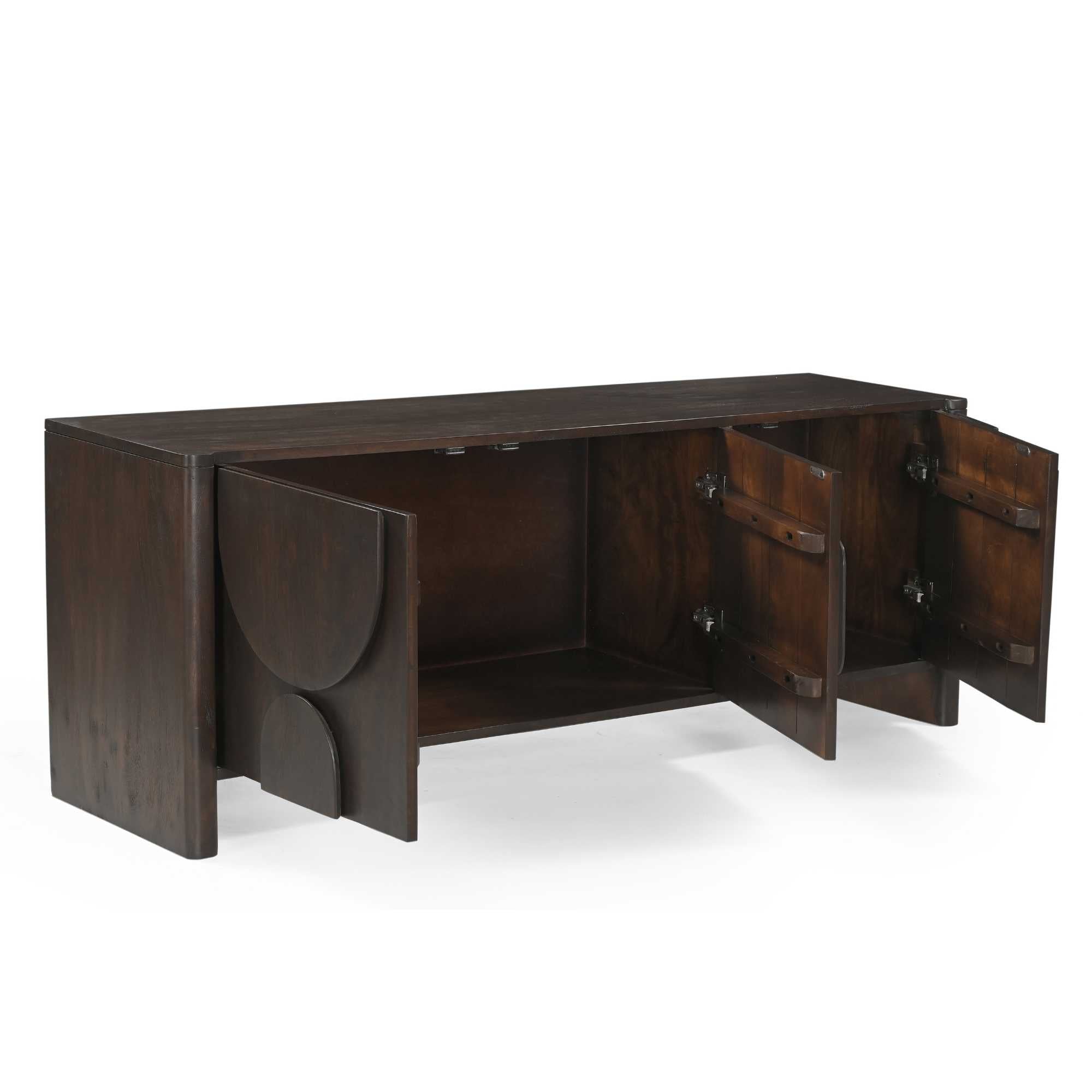 Tv-meubel Zana Bruin 150 cm