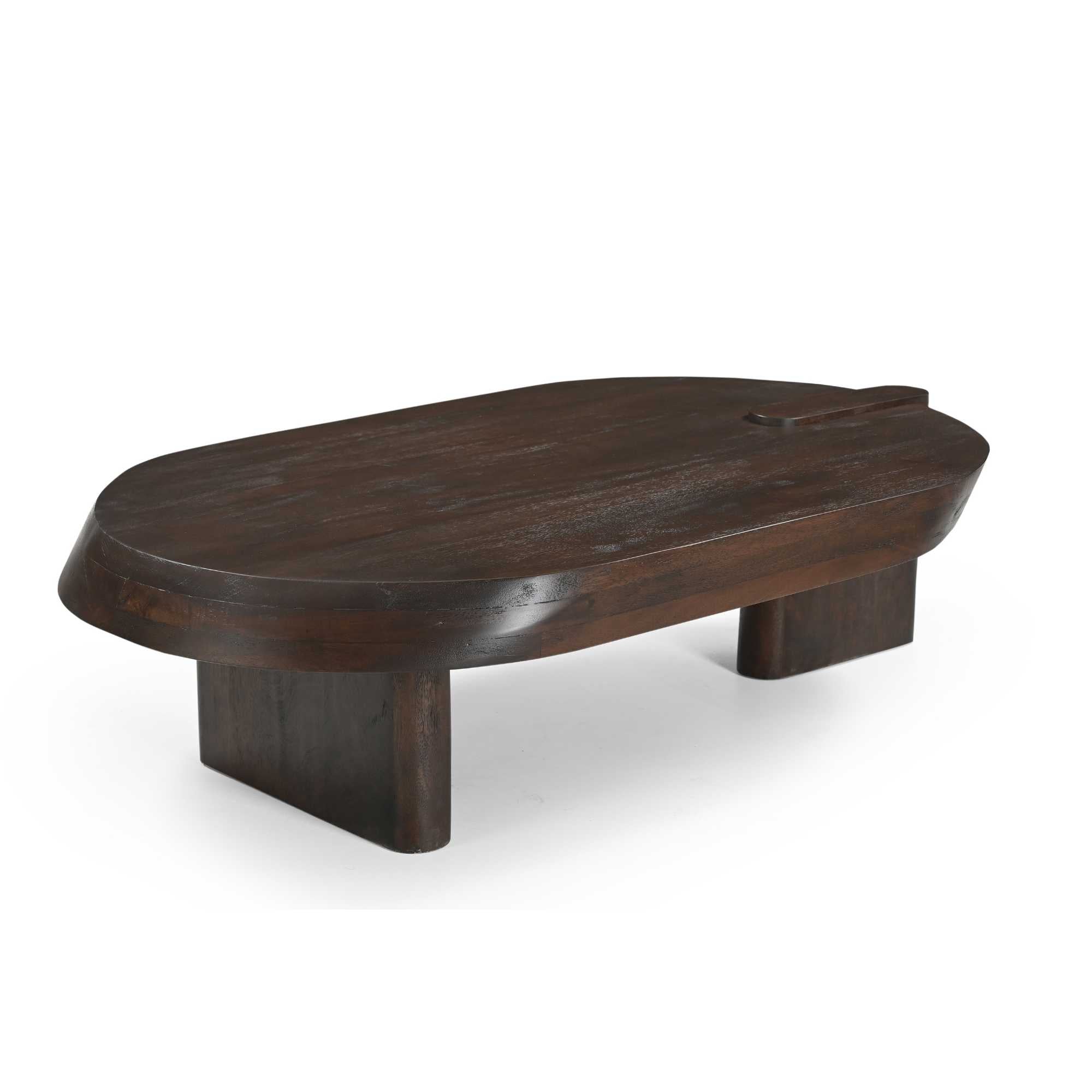 Salontafel Rava Bruin Mangohout 125 cm