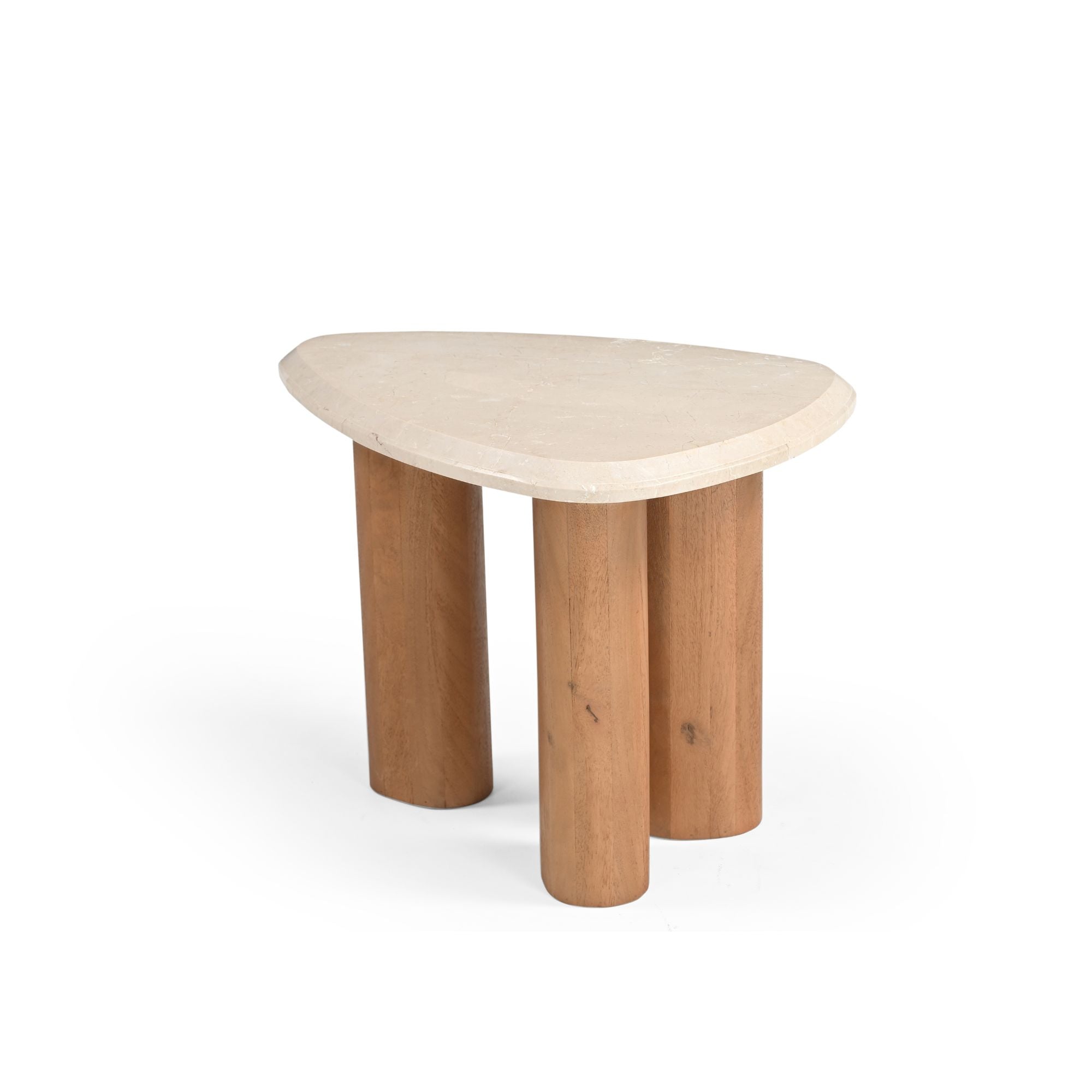 Bijzettafel Nuv�� Naturel Botticino marmer 60 cm