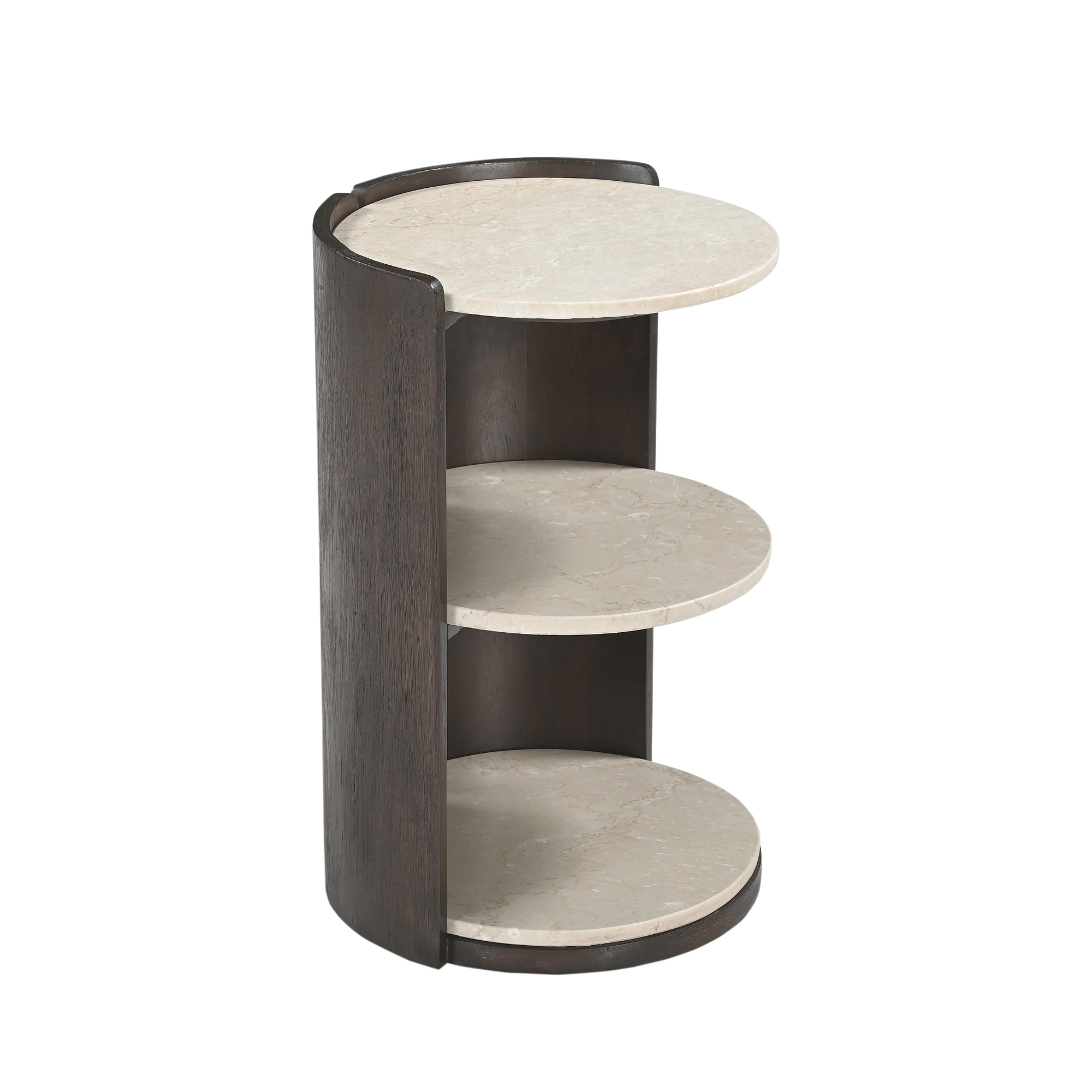 Nachtkastje Niva Botticino marmer 40 cm