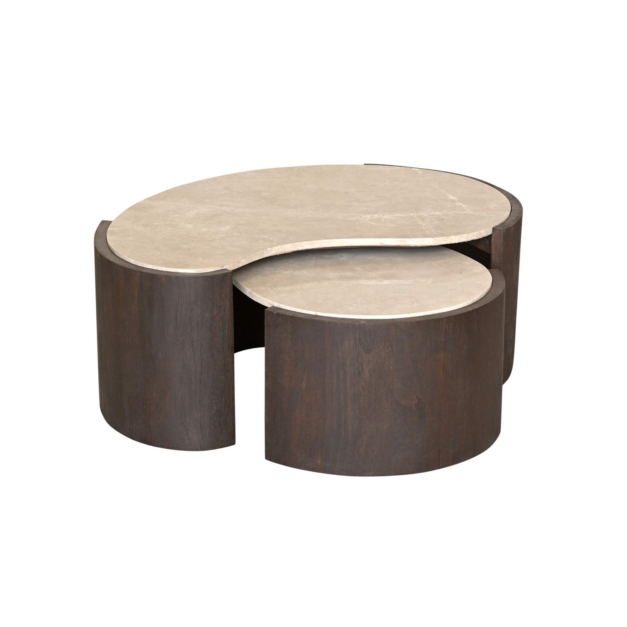 Bijzettafel Lume Marmer 71 cm