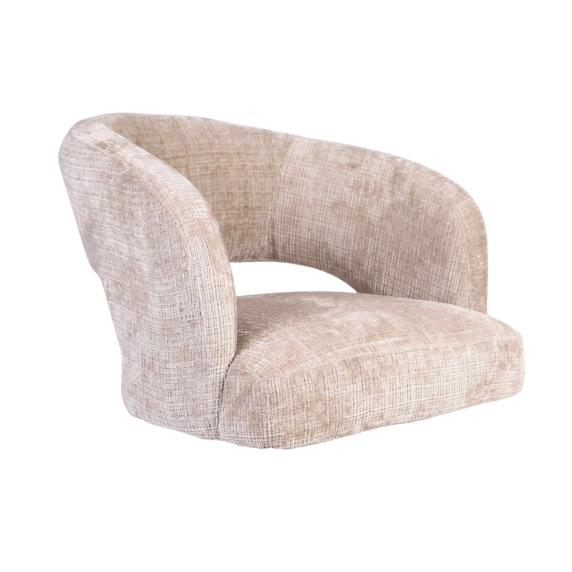 zitting eetkamerstoel demi beige