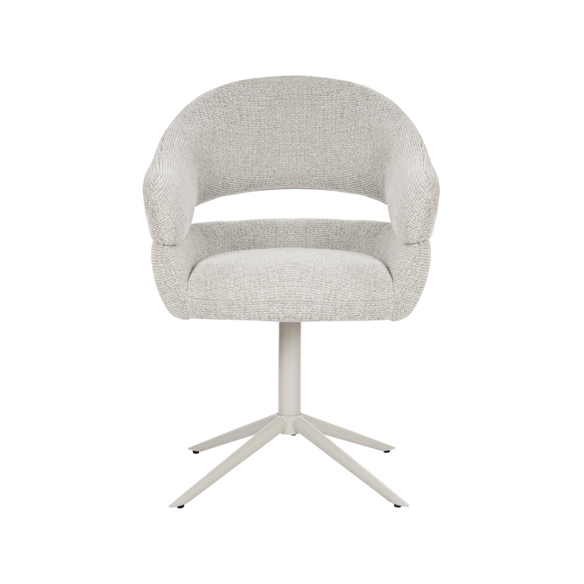 Draaibare eetkamerstoel Lily Beige - foto 2