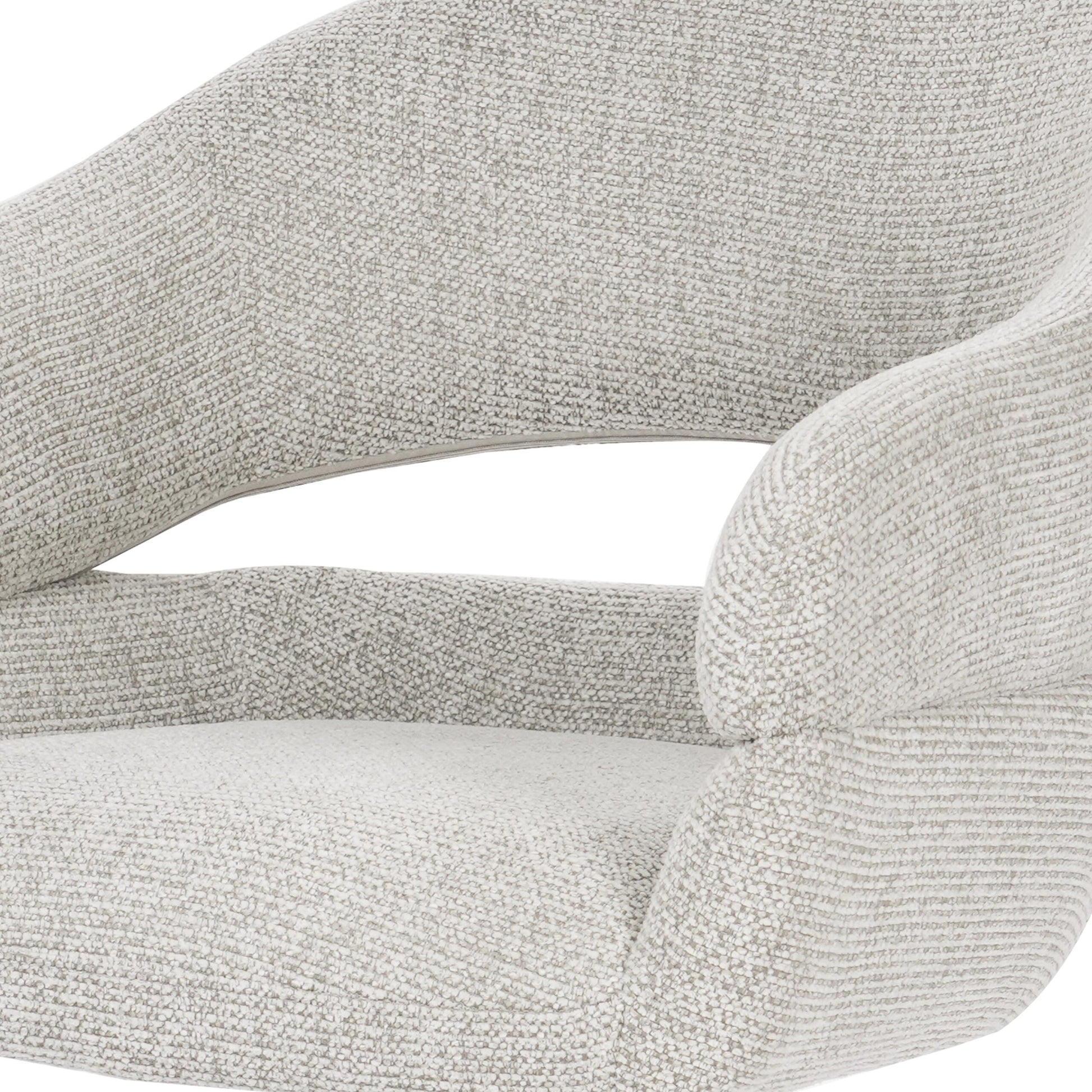 Draaibare eetkamerstoel Lily Beige - foto 12