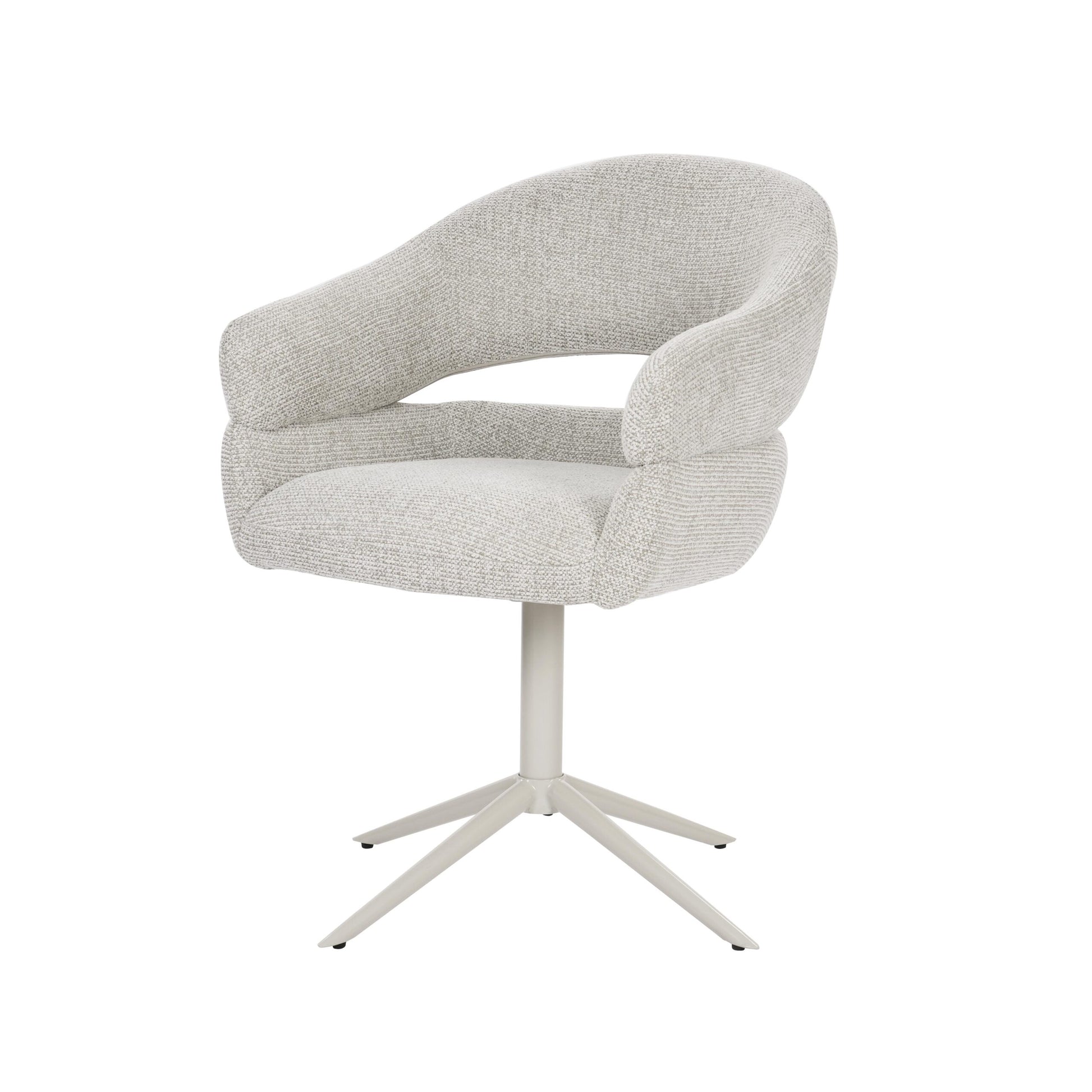 Draaibare eetkamerstoel Lily Beige - foto 3