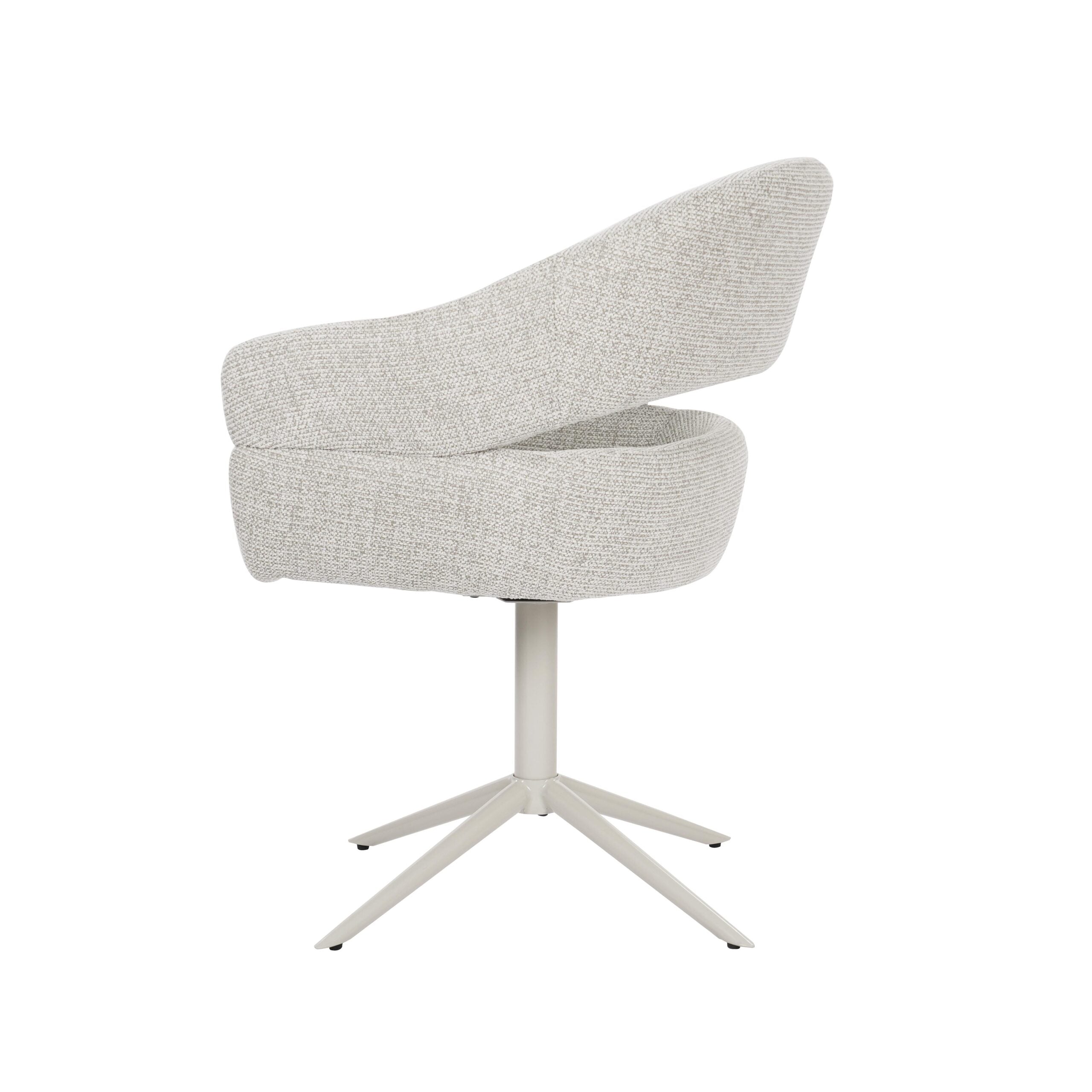 Draaibare eetkamerstoel Lily Beige - foto 9