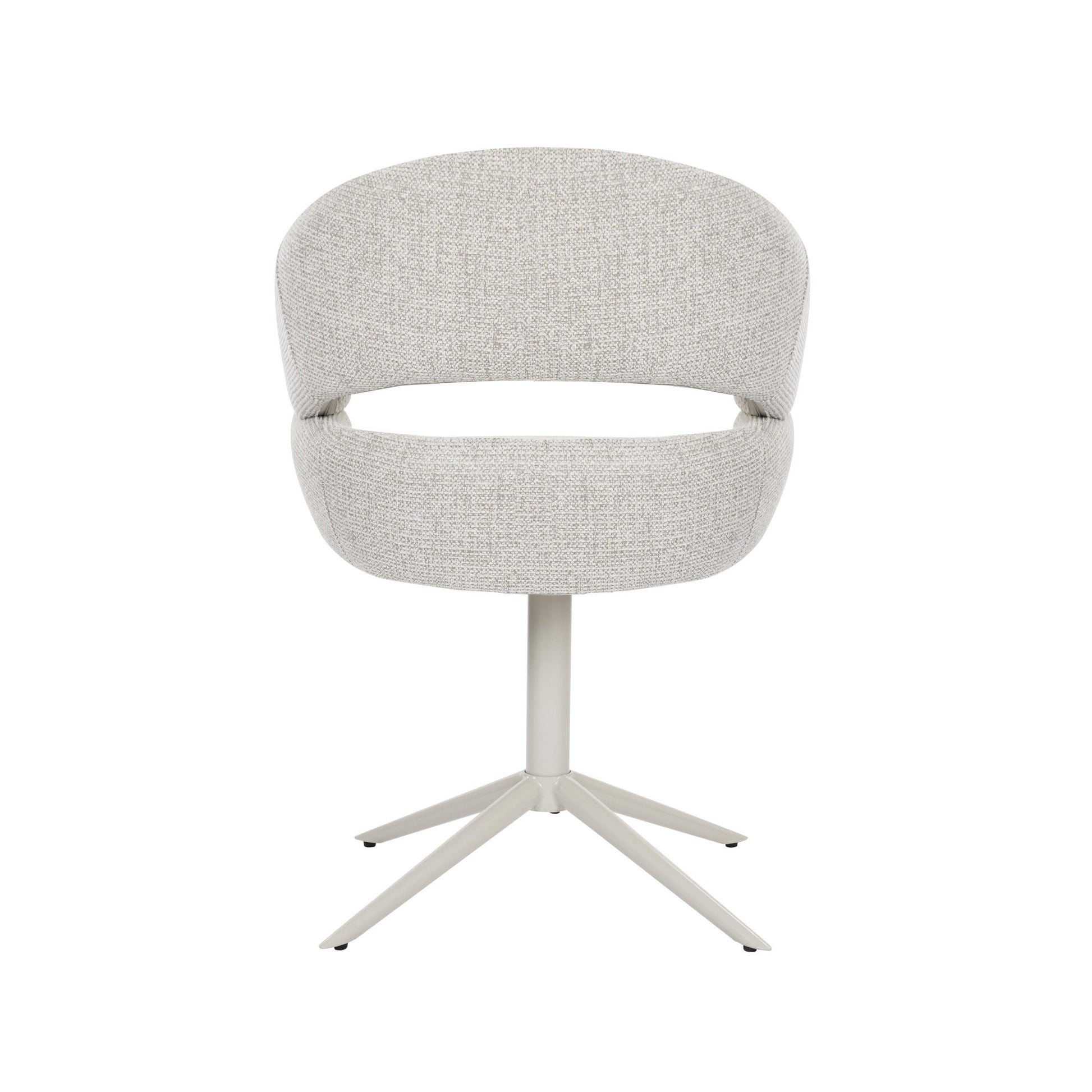 Draaibare eetkamerstoel Lily Beige - foto 6