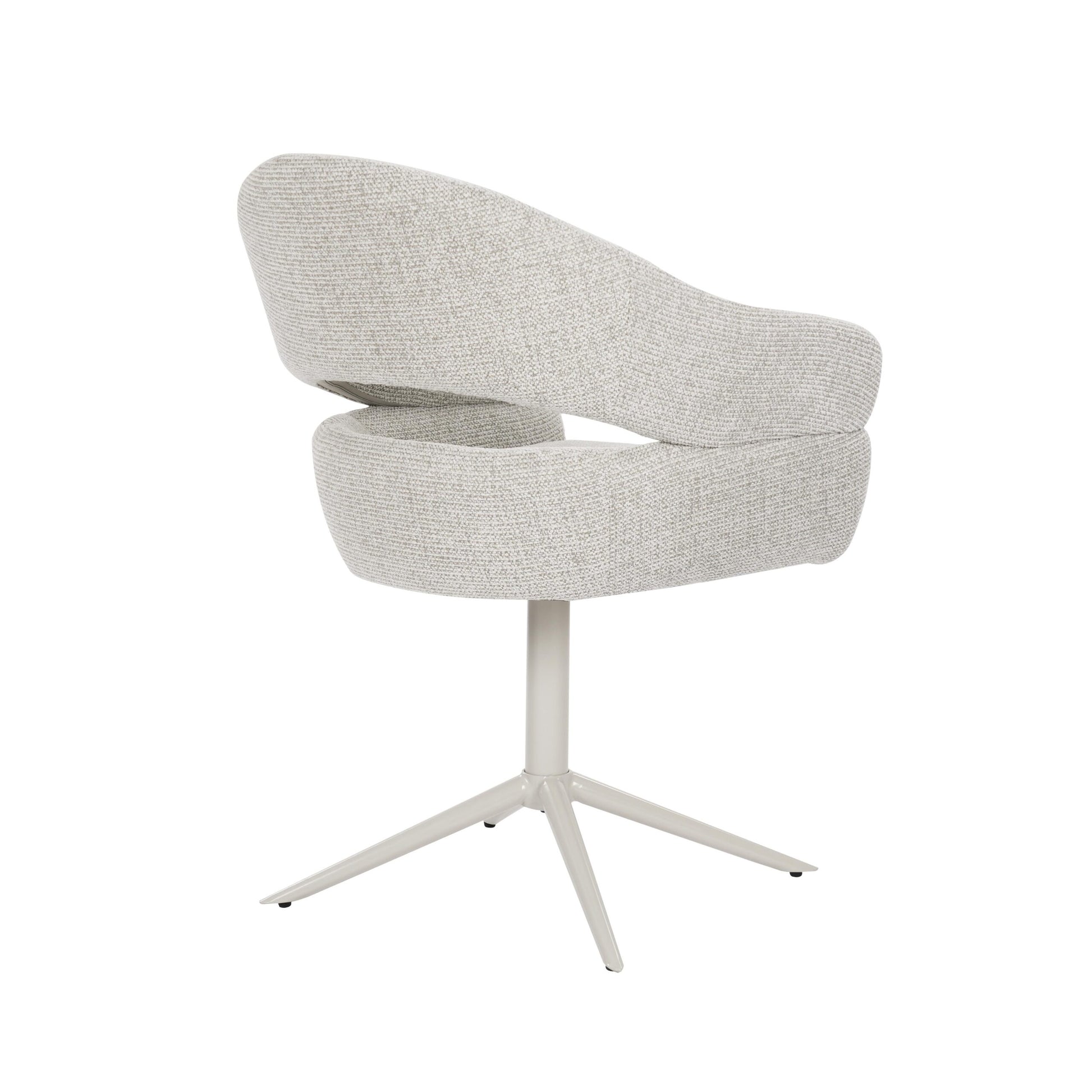 Draaibare eetkamerstoel Lily Beige - foto 10