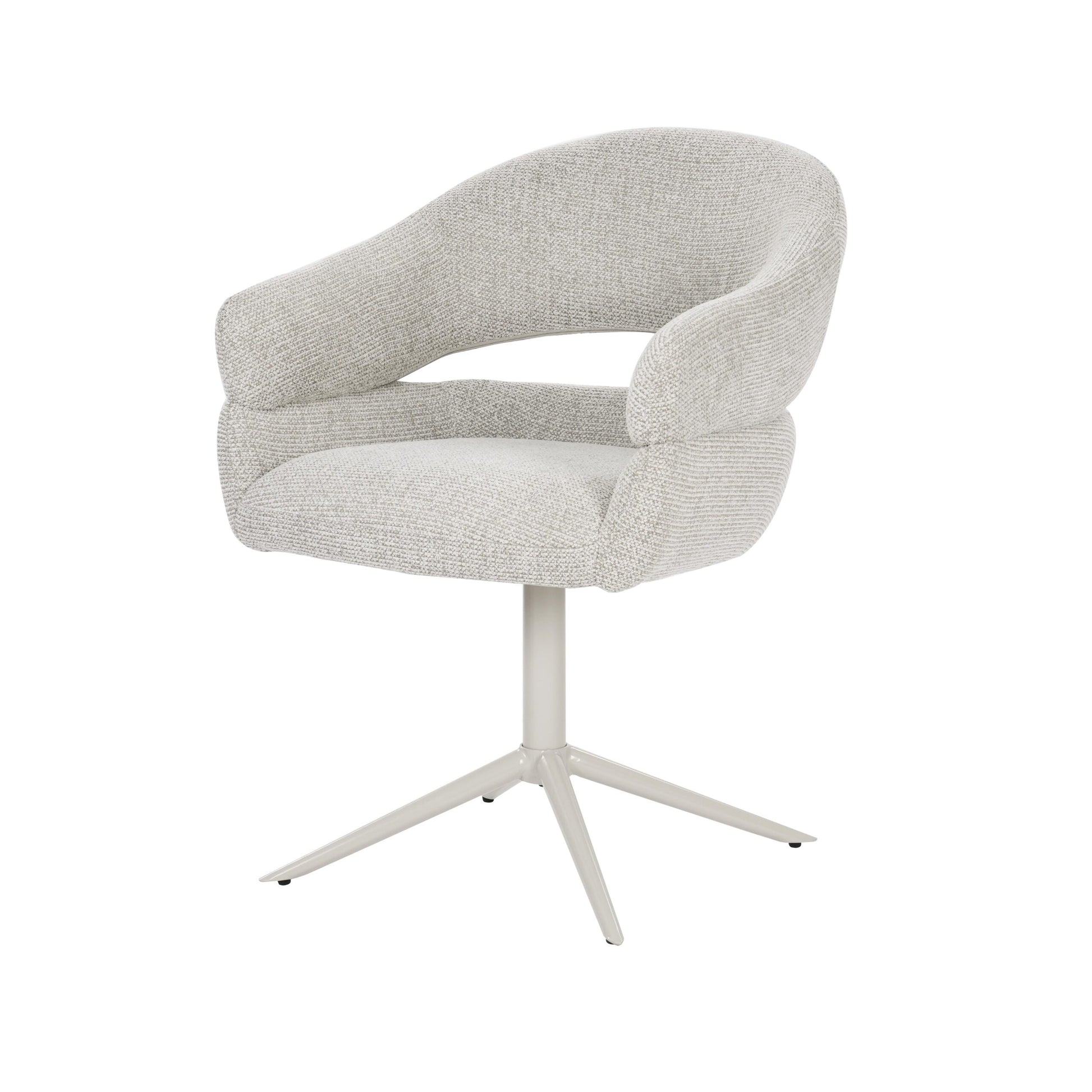 Draaibare eetkamerstoel Lily Beige - foto 11