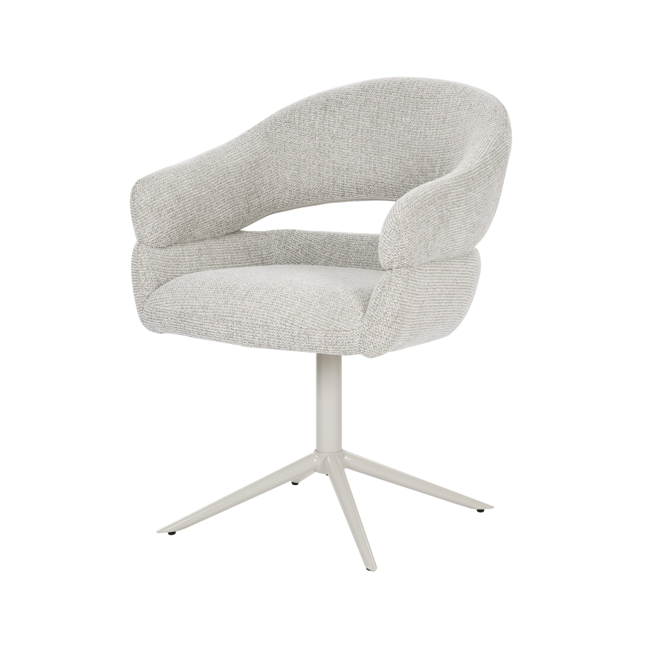 Draaibare eetkamerstoel Lily Beige - foto 11