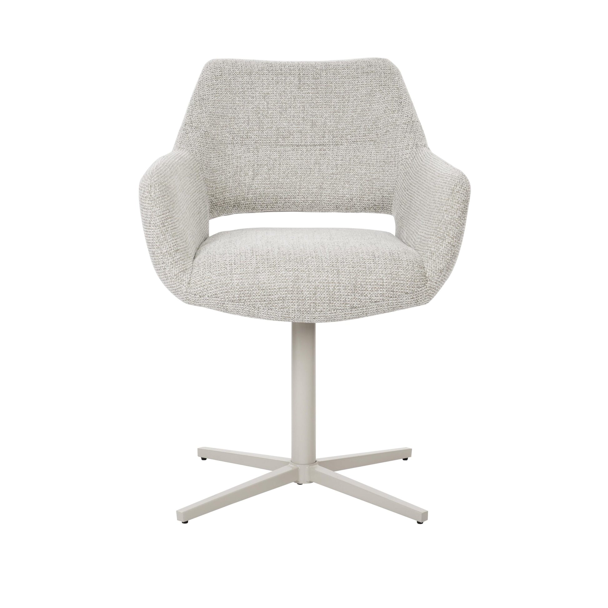 Draaibare eetkamerstoel Lux Beige - foto 2