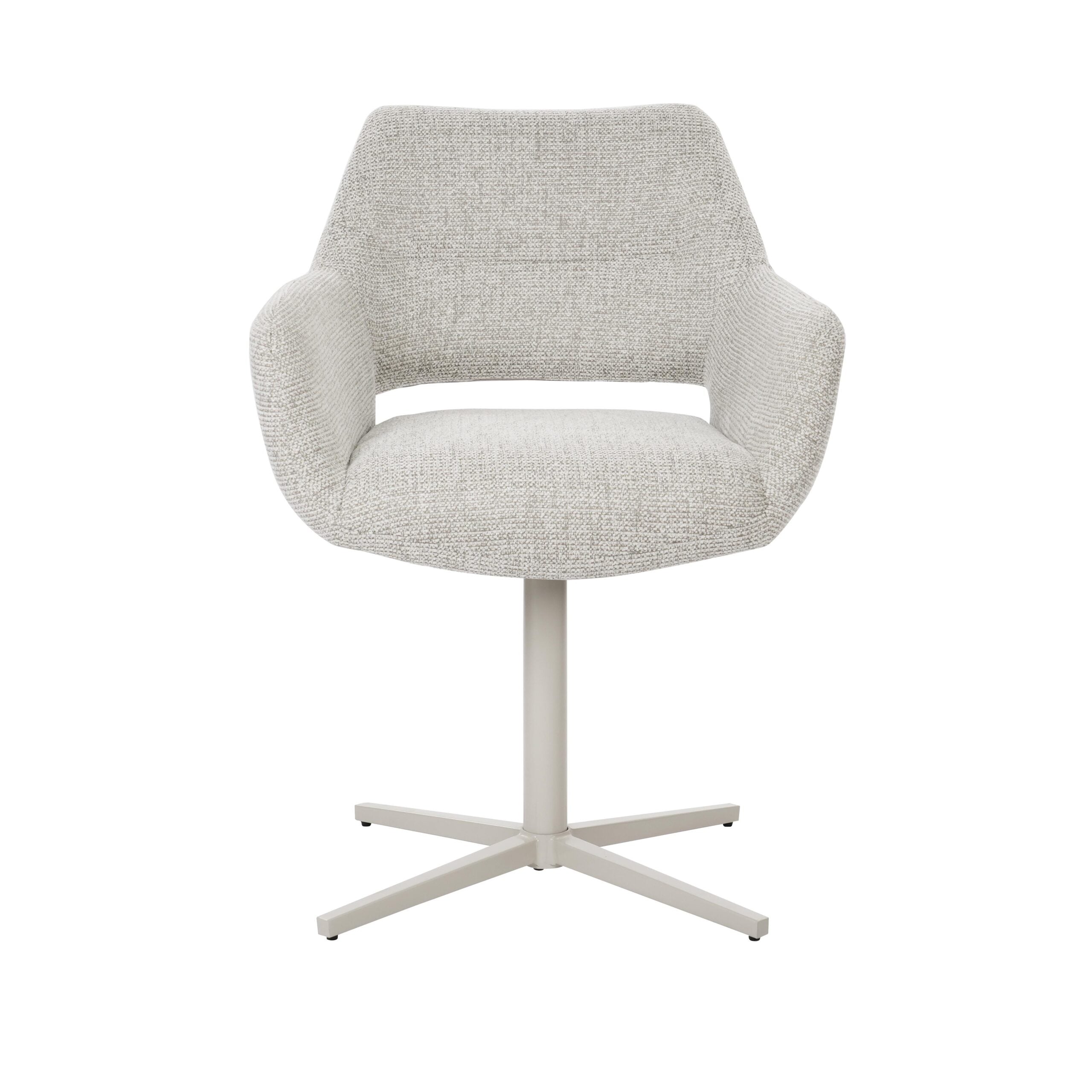 Draaibare eetkamerstoel Lux Beige - foto 2