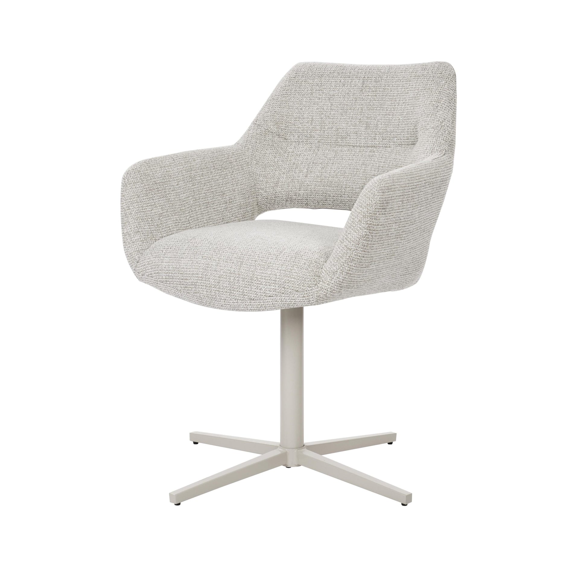 Draaibare eetkamerstoel Lux Beige - foto 3