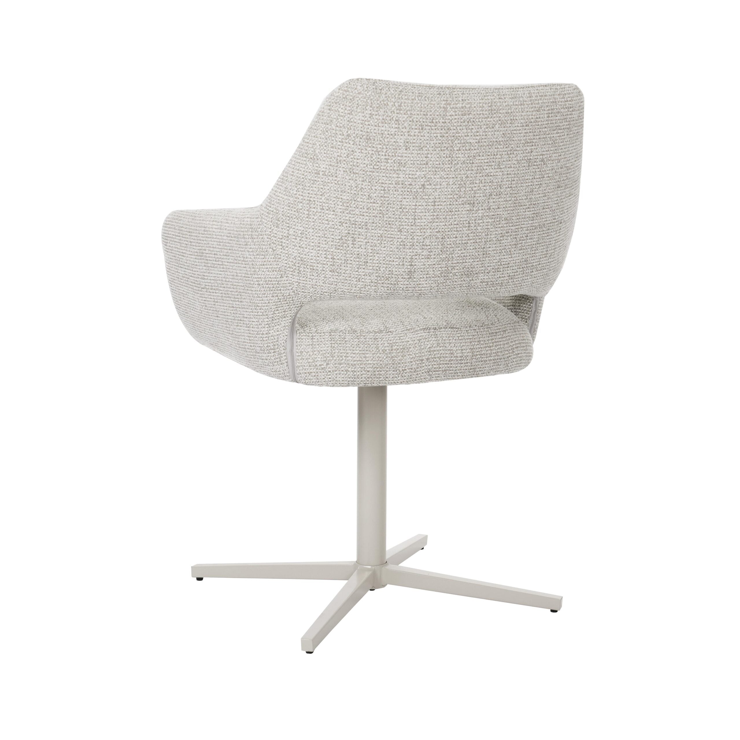 Draaibare eetkamerstoel Lux Beige - foto 7