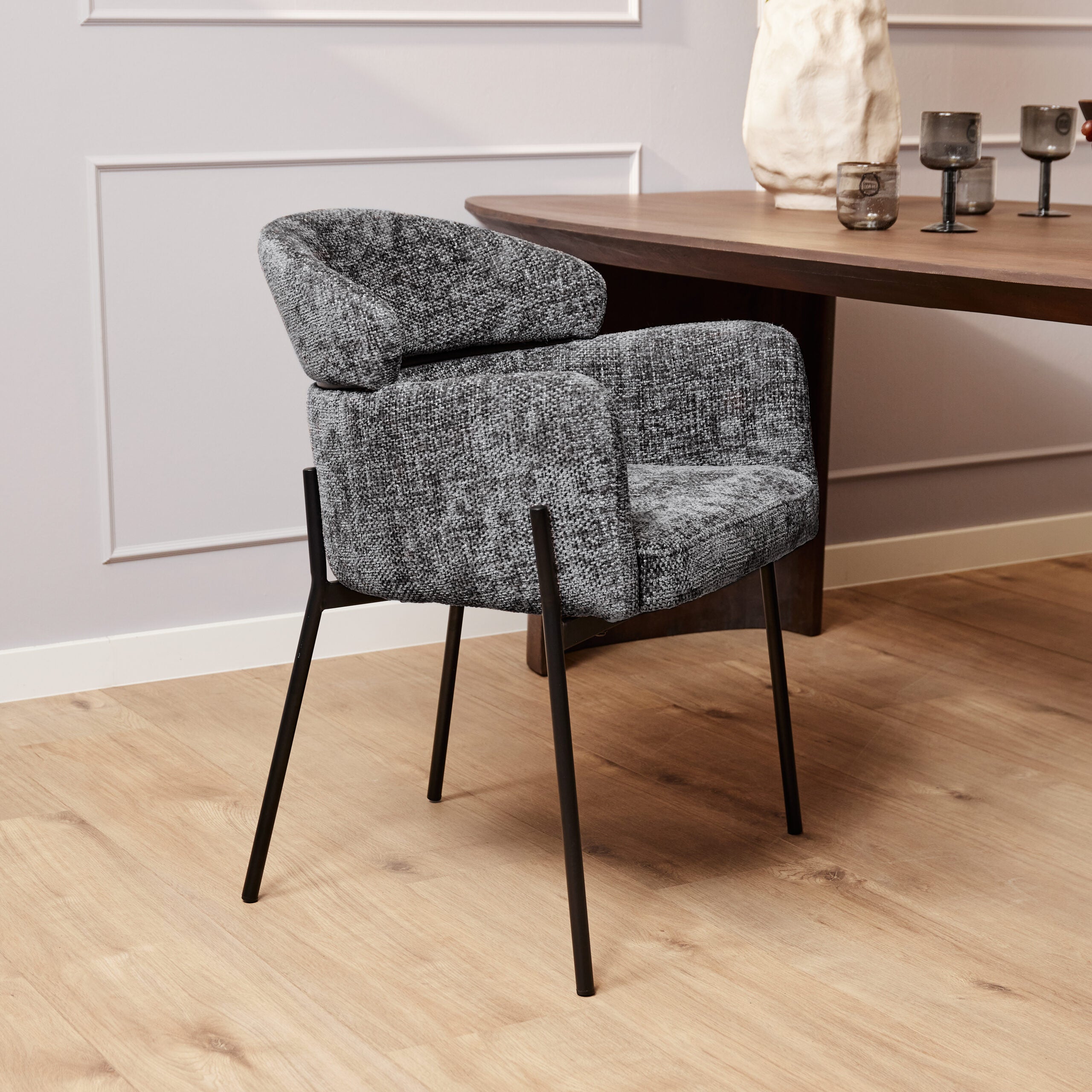 Eetkamerstoel Otis Grijs