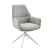 Draaibare Eetkamerstoel Hera met armleuning Beige