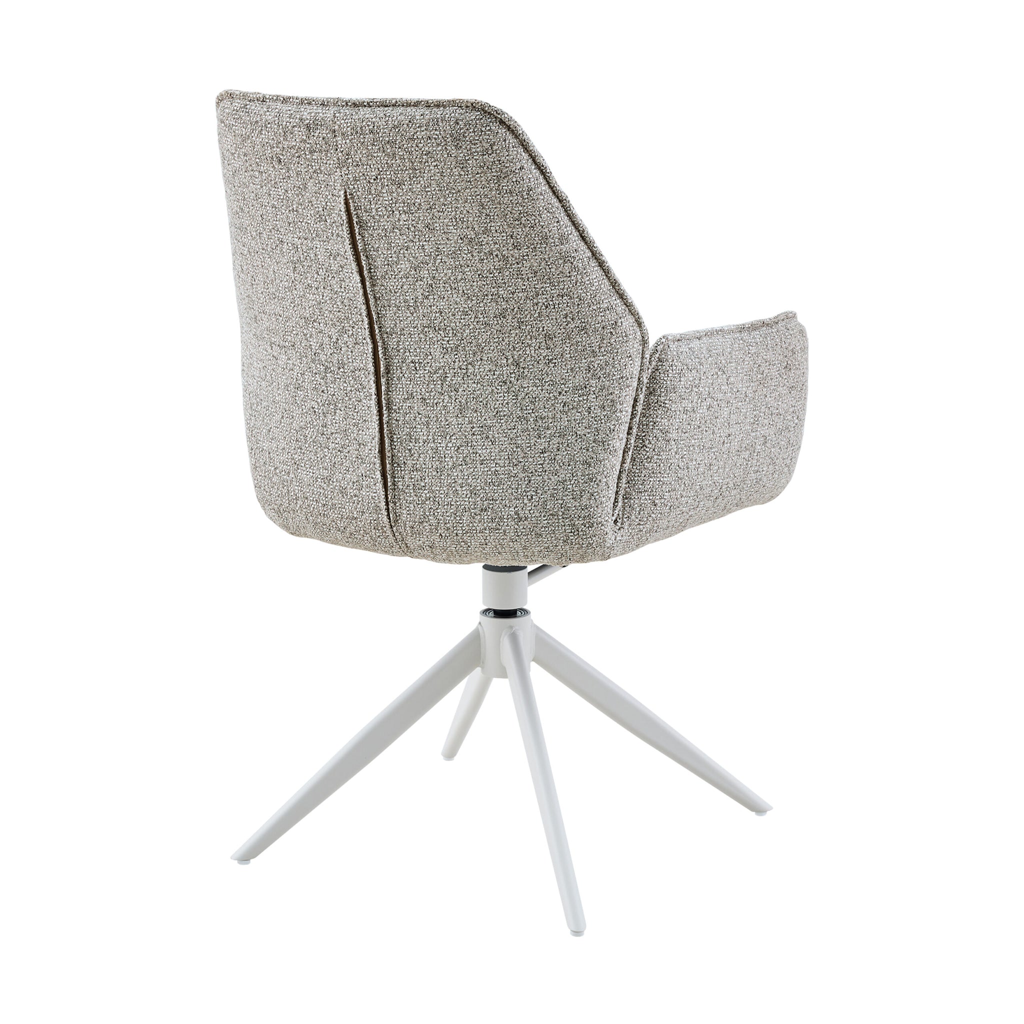 Eetkamerstoel Hera met armleuning Beige