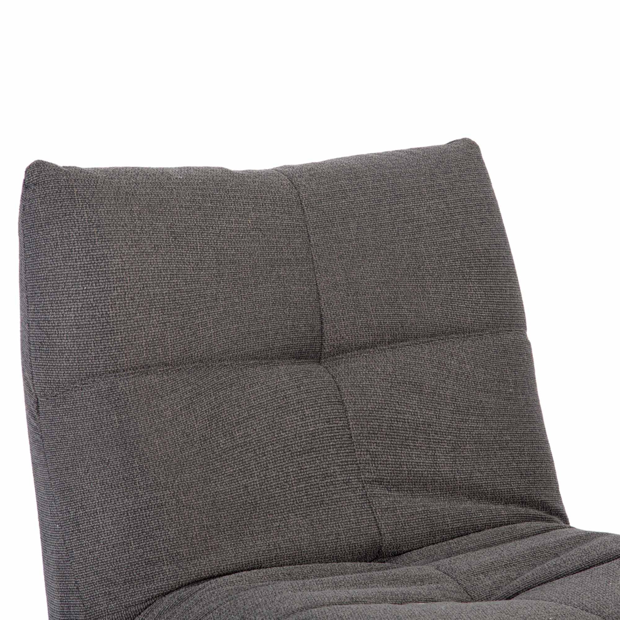 Relaxfauteuil Lazy | Draaibaar | Dark Grey